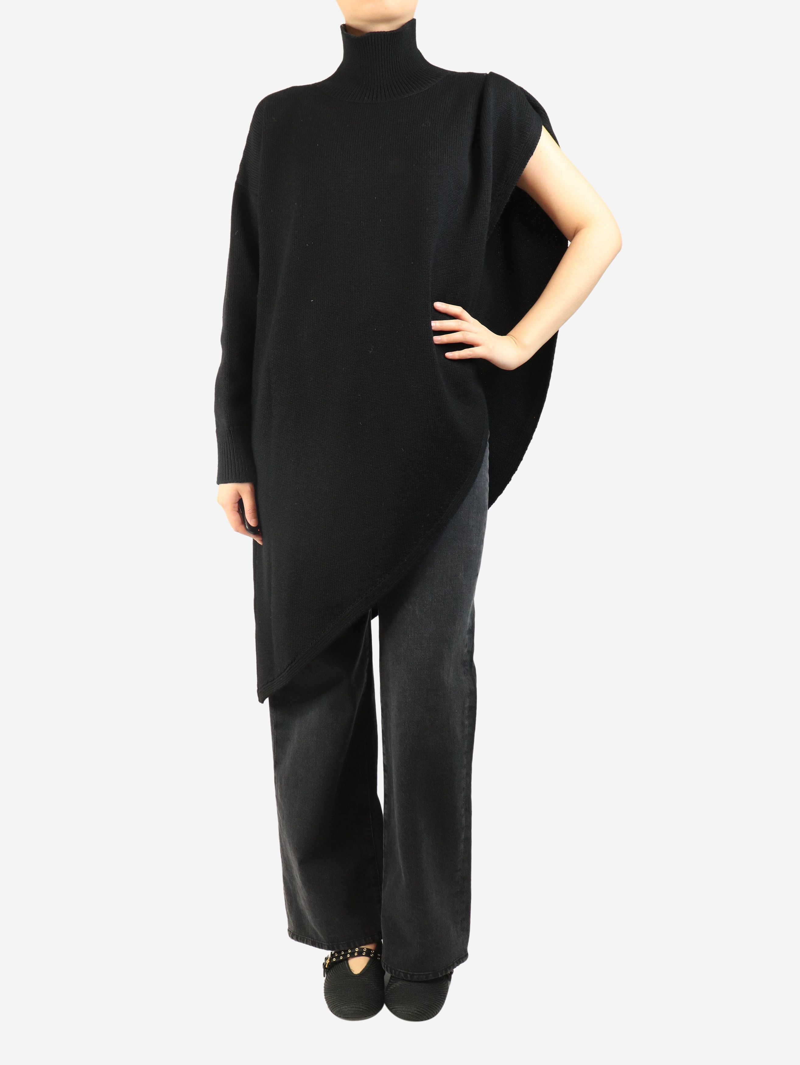 Other Black asymmetric wool jumper - UK 10 Size M / US 6-8 / IT 42-44 - 1 Thumbnail