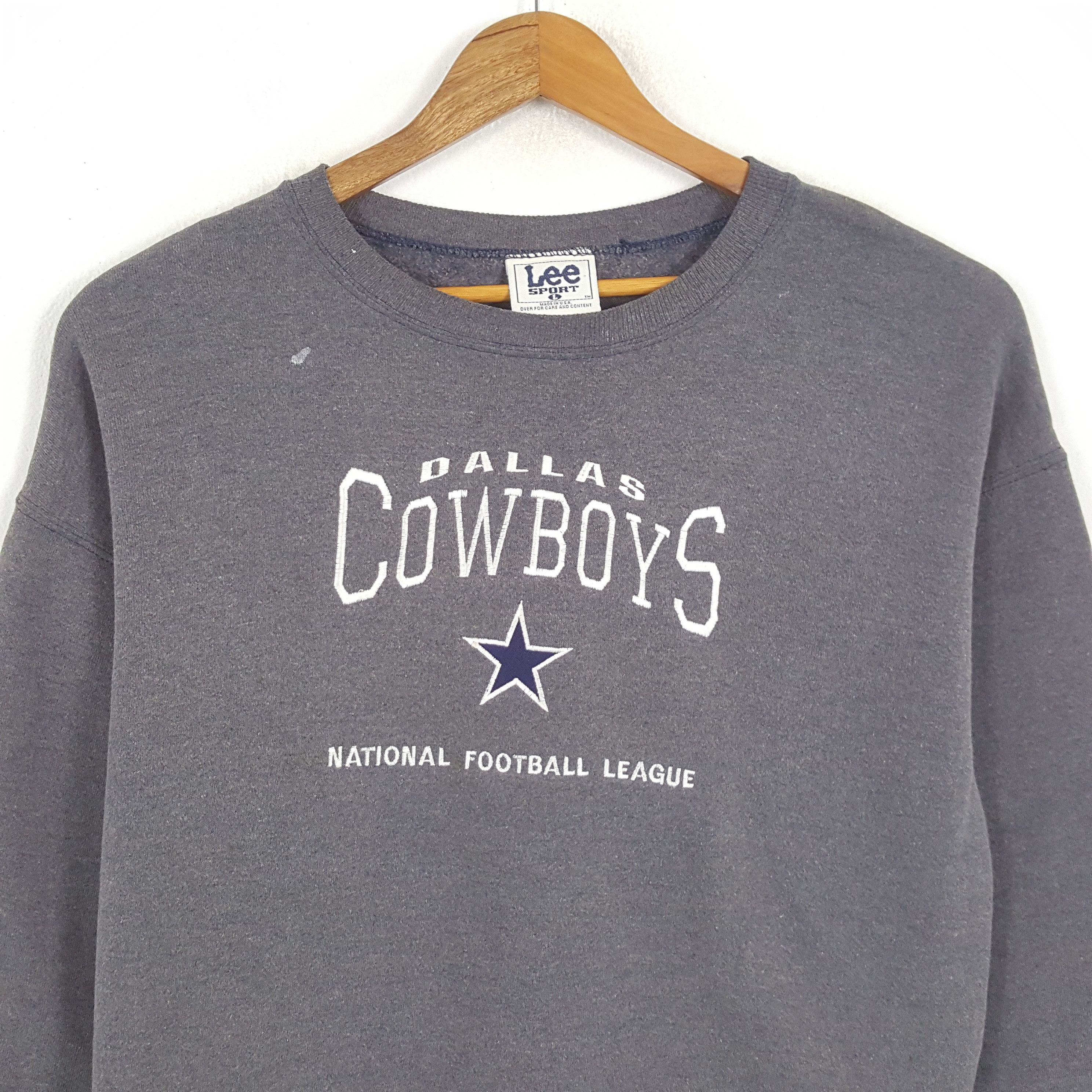 Lee × NFL × Vintage Vintage DALLAS COWBOYS American Football NFL Team Sweatshirt Size US XXL / EU 58 / 5 - 2 Thumbnail