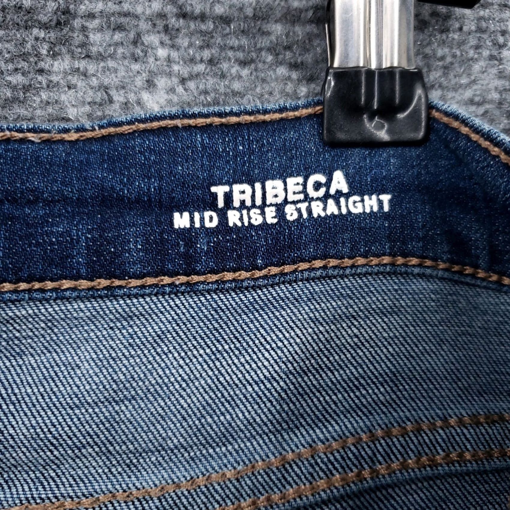 Nicole Miller Nicole Miller Jeans Womens 6 Mid-Rise Tribeca Straight Ripped Medium Blue Denim Size 28" / US 6 / IT 42 - 5 Thumbnail