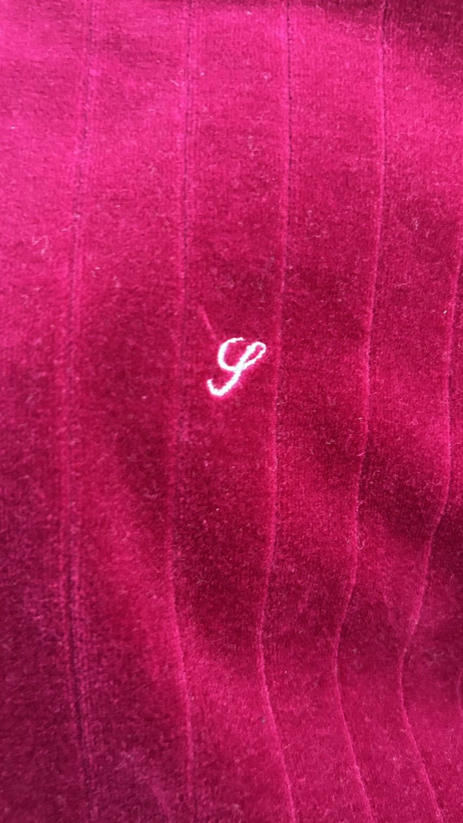 Supreme VELOUR SUPREME SWEATER (MAROON/BURGUNDY) Size US M / EU 48-50 / 2 - 1 Thumbnail