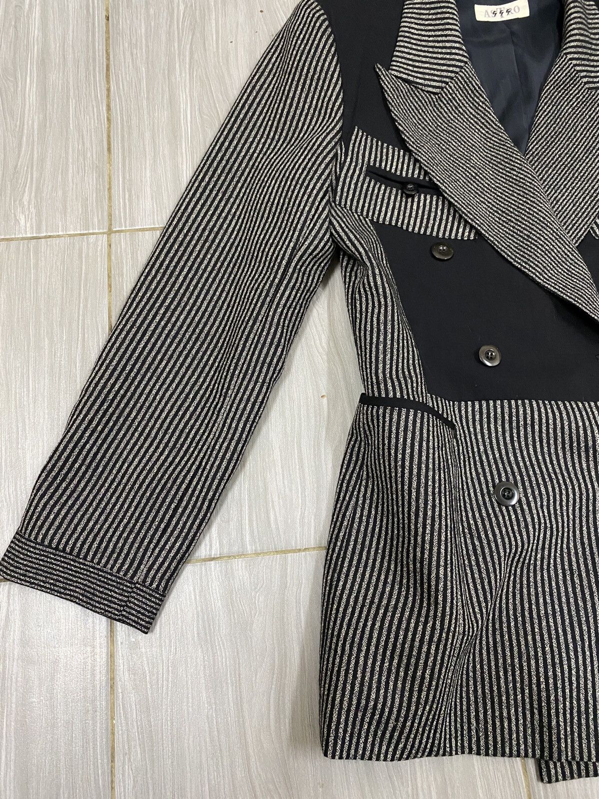 Comme des Garcons Vtg Astro Blazer Jacket Stripe Size US M / EU 48-50 / 2 - 5 Thumbnail