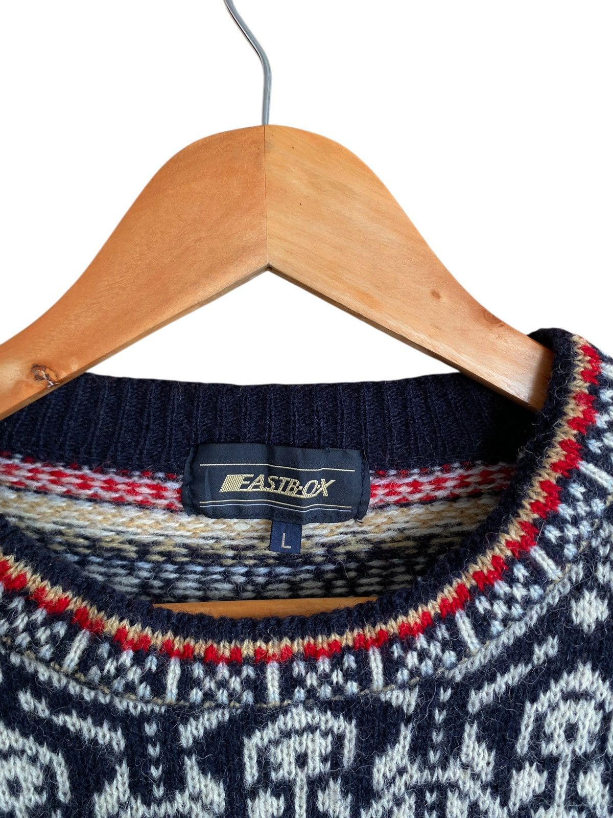 Japanese Brand Vintage Japanese Brand Fast Box Navajo Knitwear 2000s Size US L / EU 52-54 / 3 - 7 Thumbnail