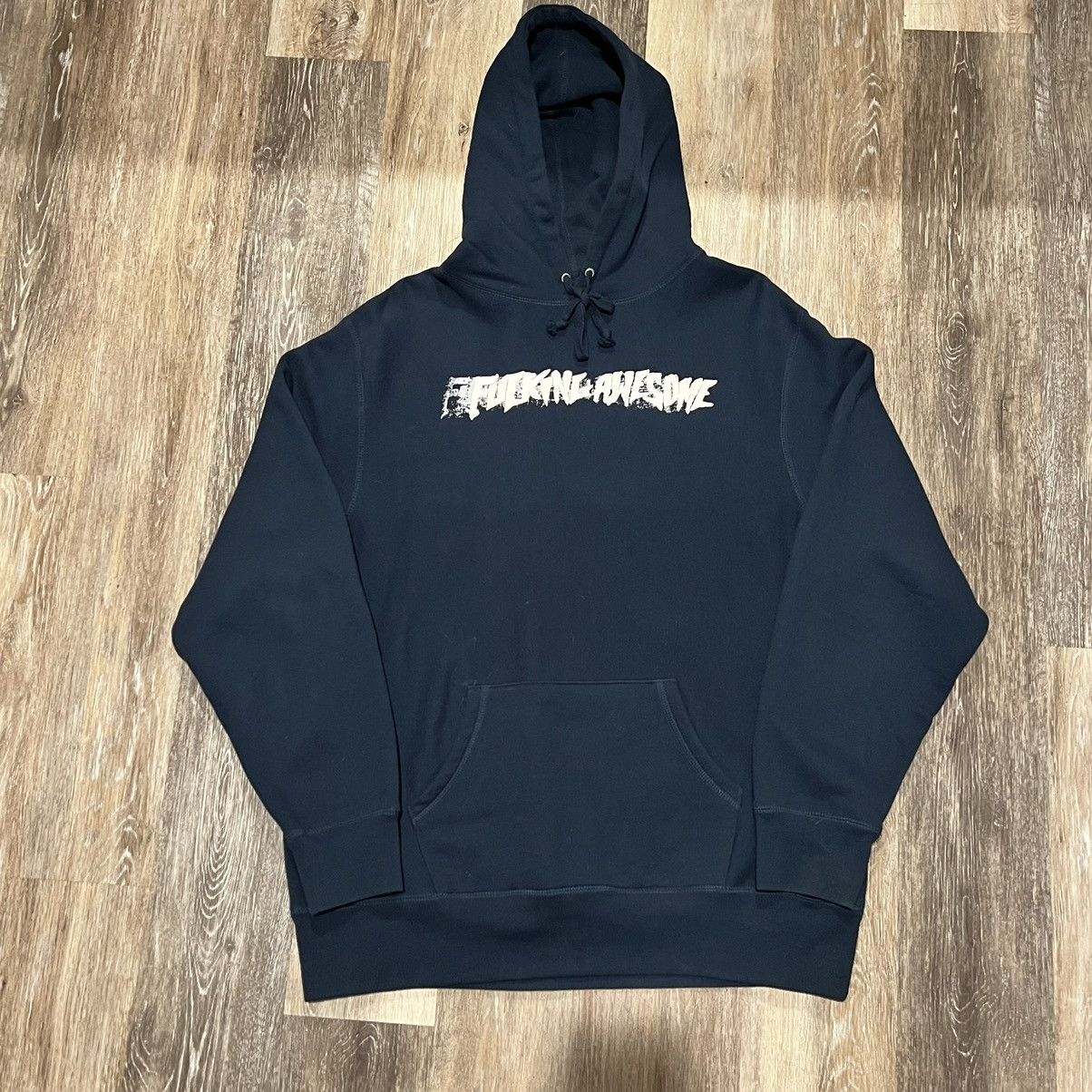 Fucking Awesome Fucking Awesome Motion Logo Blur Logo Hoodie Size US XL / EU 56 / 4 - 1 Thumbnail