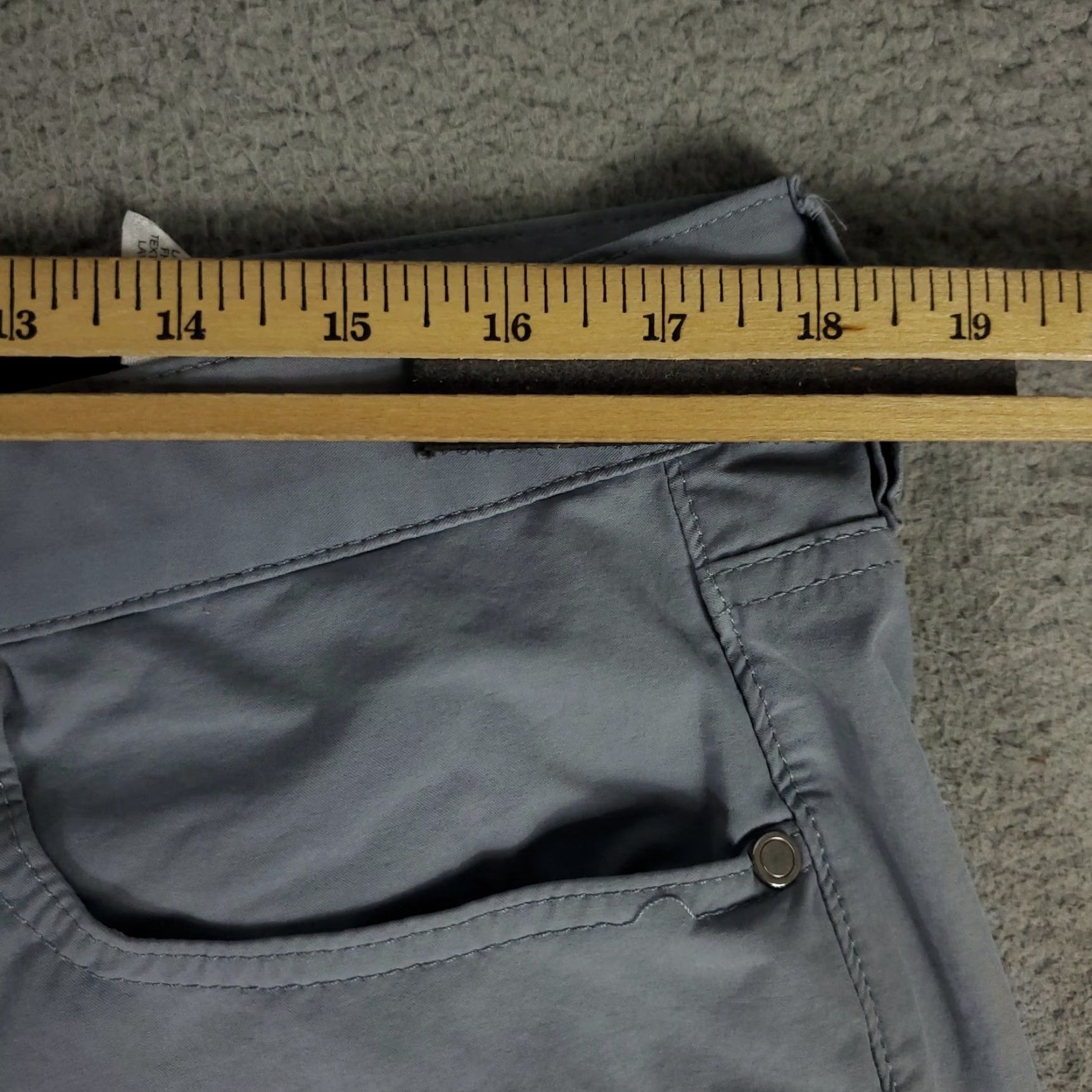Vineyard Vines Vineyard Vines Jeans Mens 36x30 Gray Stretch 5 Pocket Straight Leg Pants Jeans Size US 36 / EU 52 - 4 Thumbnail