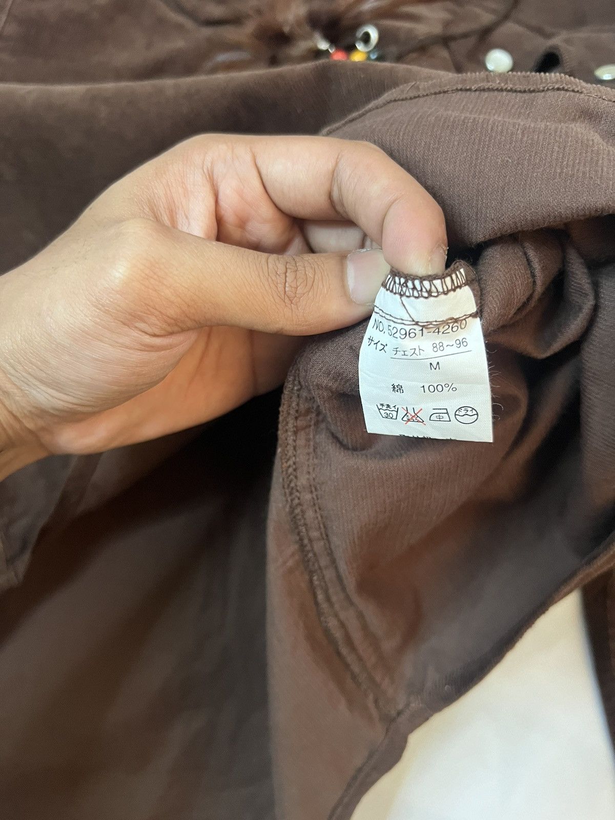 Japanese Brand Vtg Neyries Wear Western Brown Corduroy Shirt Size US M / EU 48-50 / 2 - 3 Thumbnail