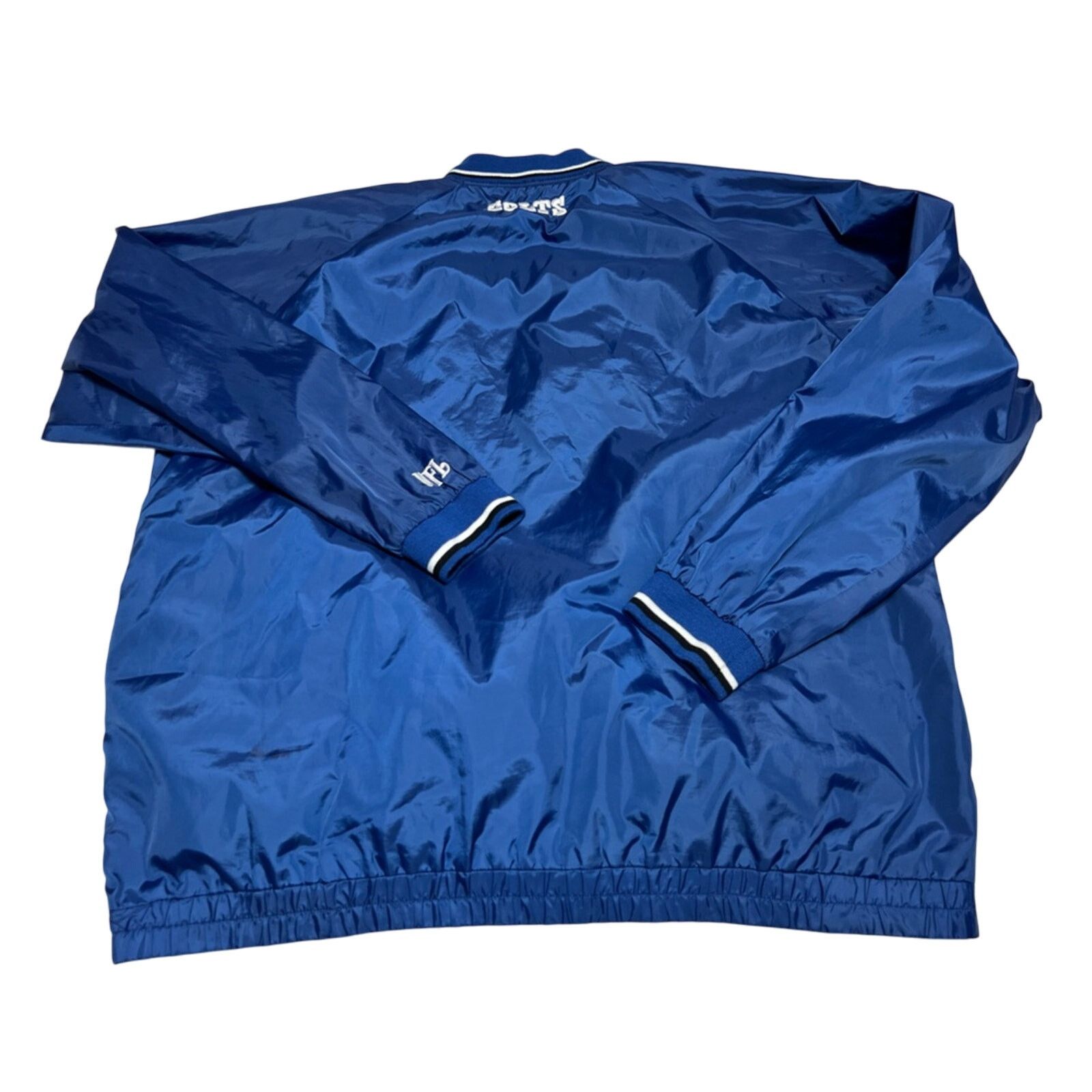 NFL Indianapolis Colts Pullover Jacket Mens Reversible XL EUC Size US XL / EU 56 / 4 - 6 Thumbnail