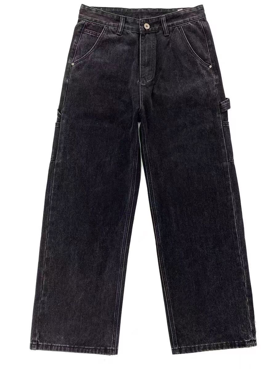 Japanese Brand × Vintage Black Vintage Loose Casual Jeans Size US 32 / EU 48 - 5 Thumbnail