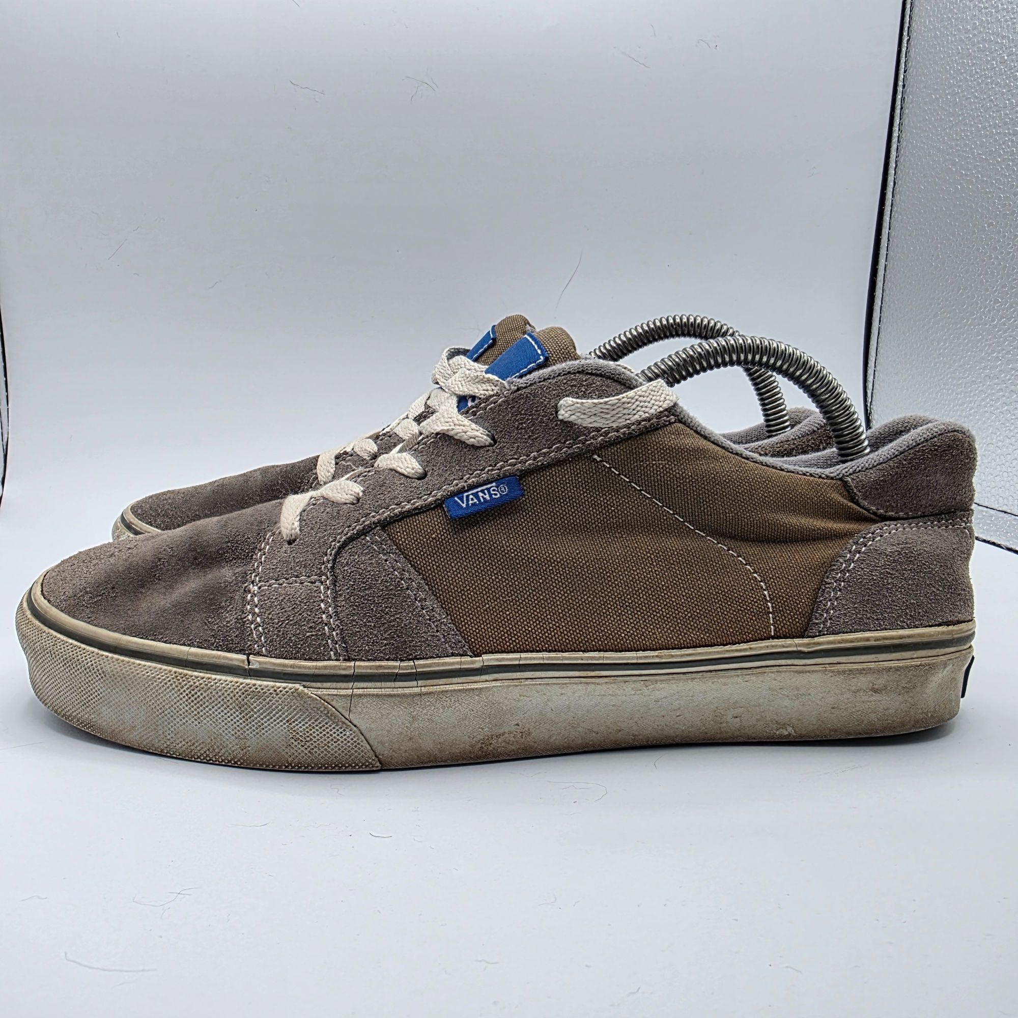 Vans Vans M Widow Vulc Mid Mens Size 9.5 Gray Brown Sneaker Shoes Size US 9.5 / EU 42-43 - 15 Thumbnail