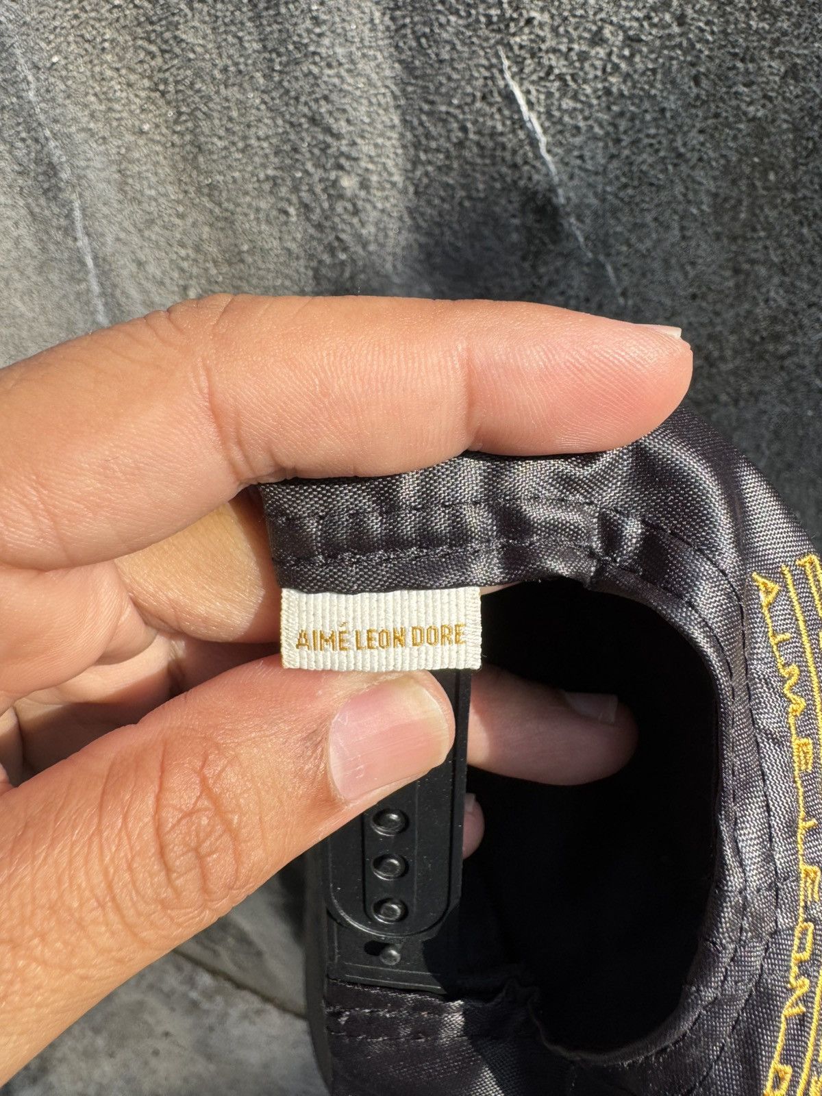 Aime Leon Dore × Porsche Design ALD / Porsche 993 Turbo Nylon Cap Size ONE SIZE - 8 Thumbnail