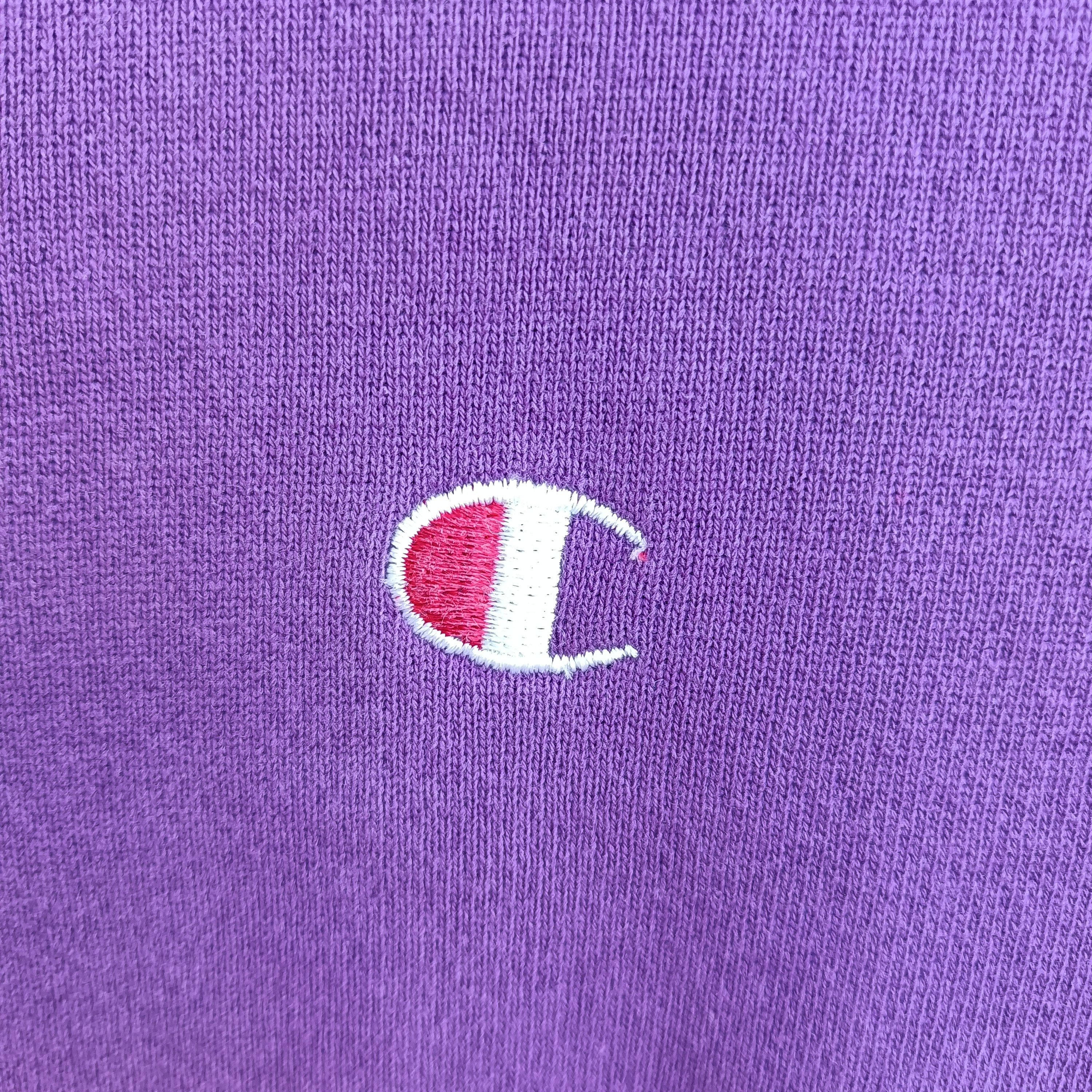 Champion × Vintage Vintage Champion Nice Sun Faded Pullover Hoodie Size US L / EU 52-54 / 3 - 3 Thumbnail