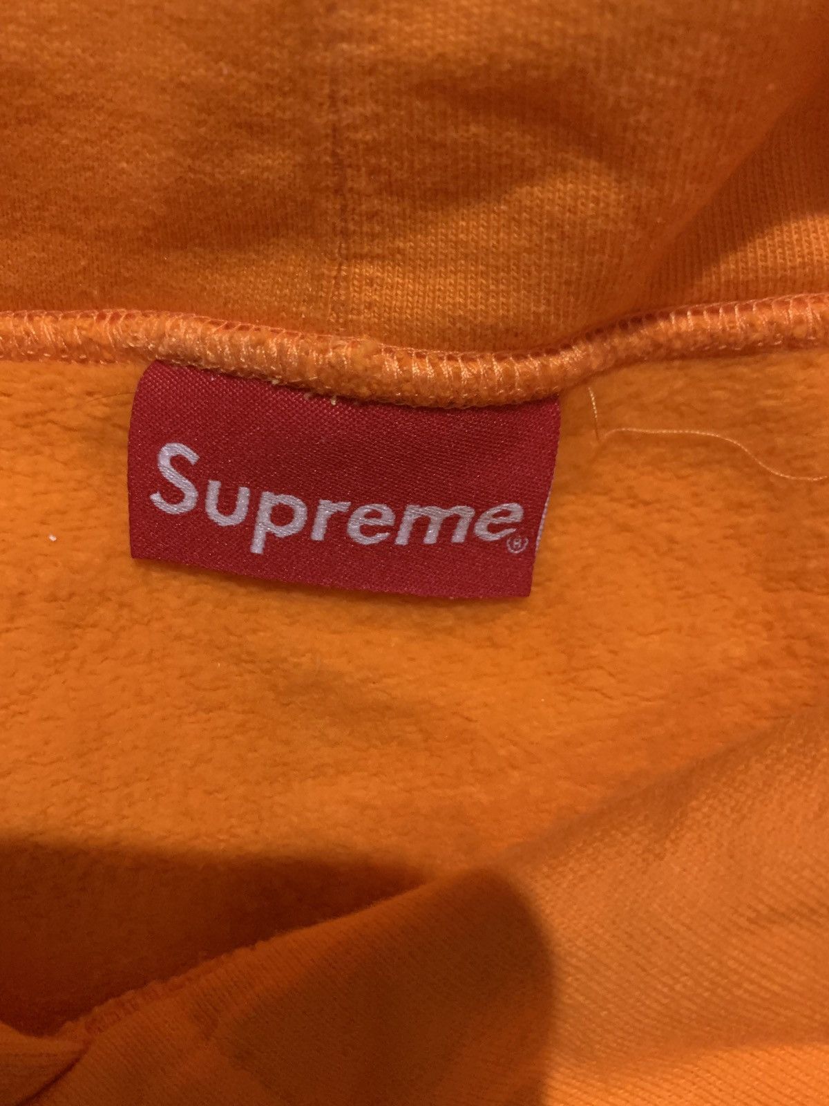 Supreme Supreme Orange Zip Pouch Hoodie SS19 Size US M / EU 48-50 / 2 - 3 Thumbnail
