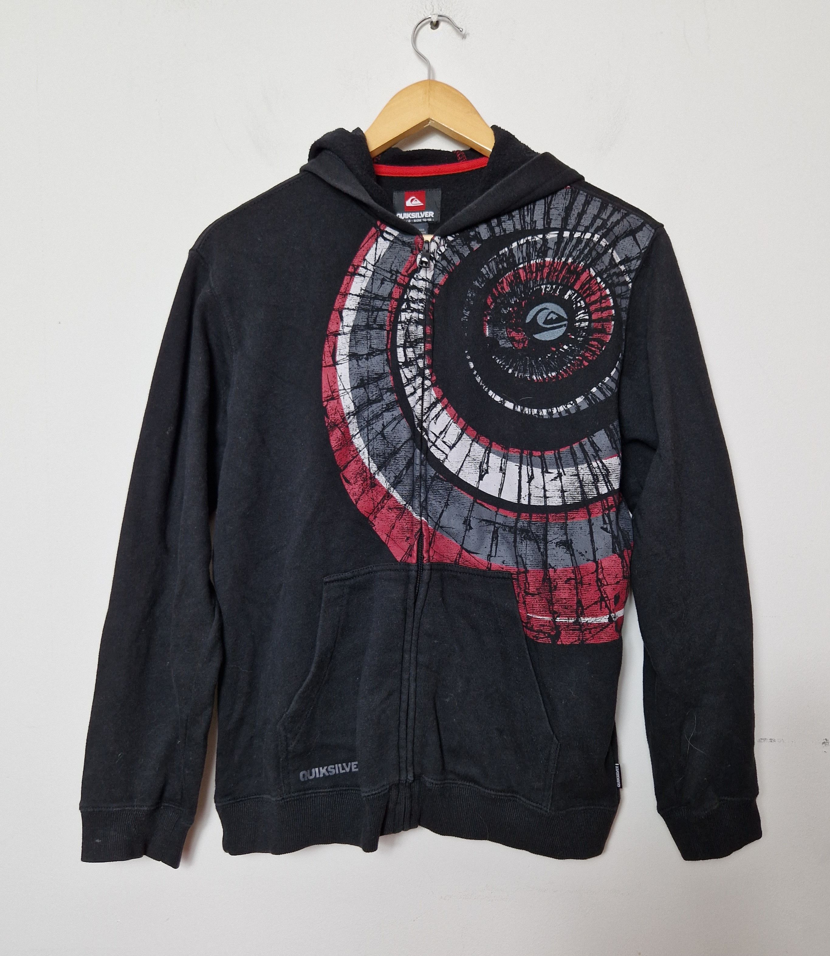 Quiksilver × Vintage Quiksilver vintage y2k zip hoodie Size US S / EU 44-46 / 1 - 1 Thumbnail