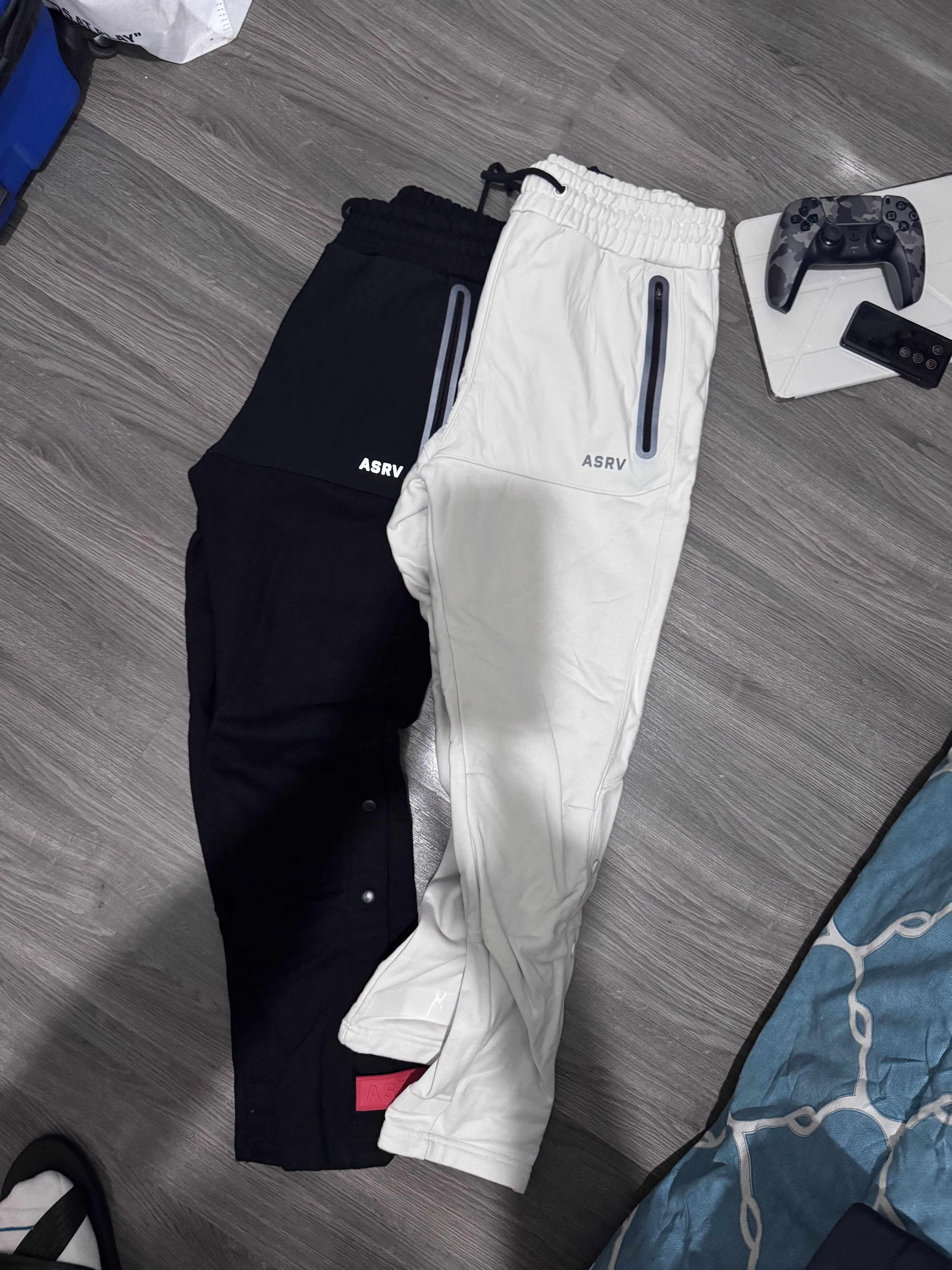 ASRV 0625. French Terry Technical Snap Joggers "Bundle" Size US 32 / EU 48 - 1 Preview
