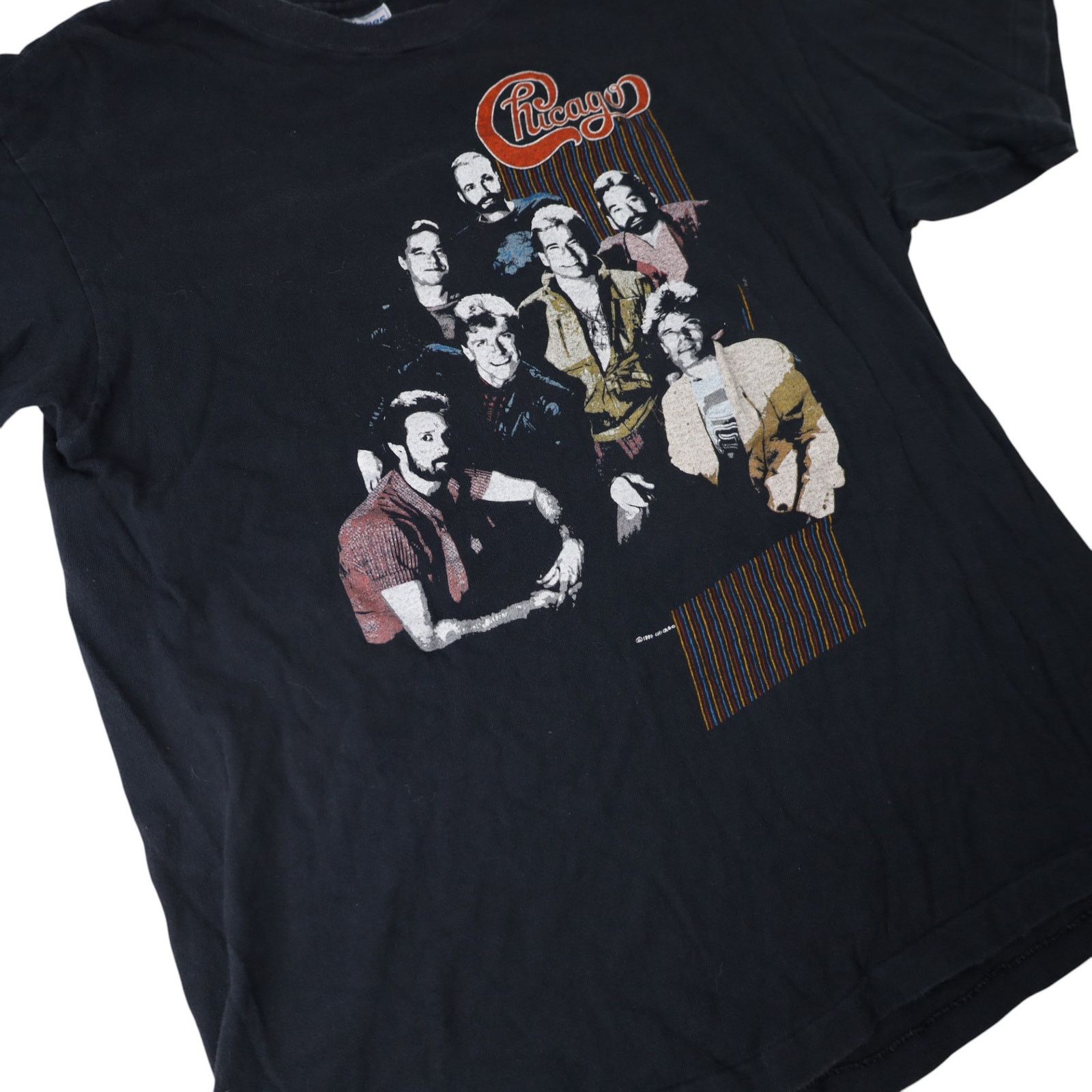 Vintage Vintage 1985 Chicago On Tour Graphic Band Tee Size US L / EU 52-54 / 3 - 3 Thumbnail