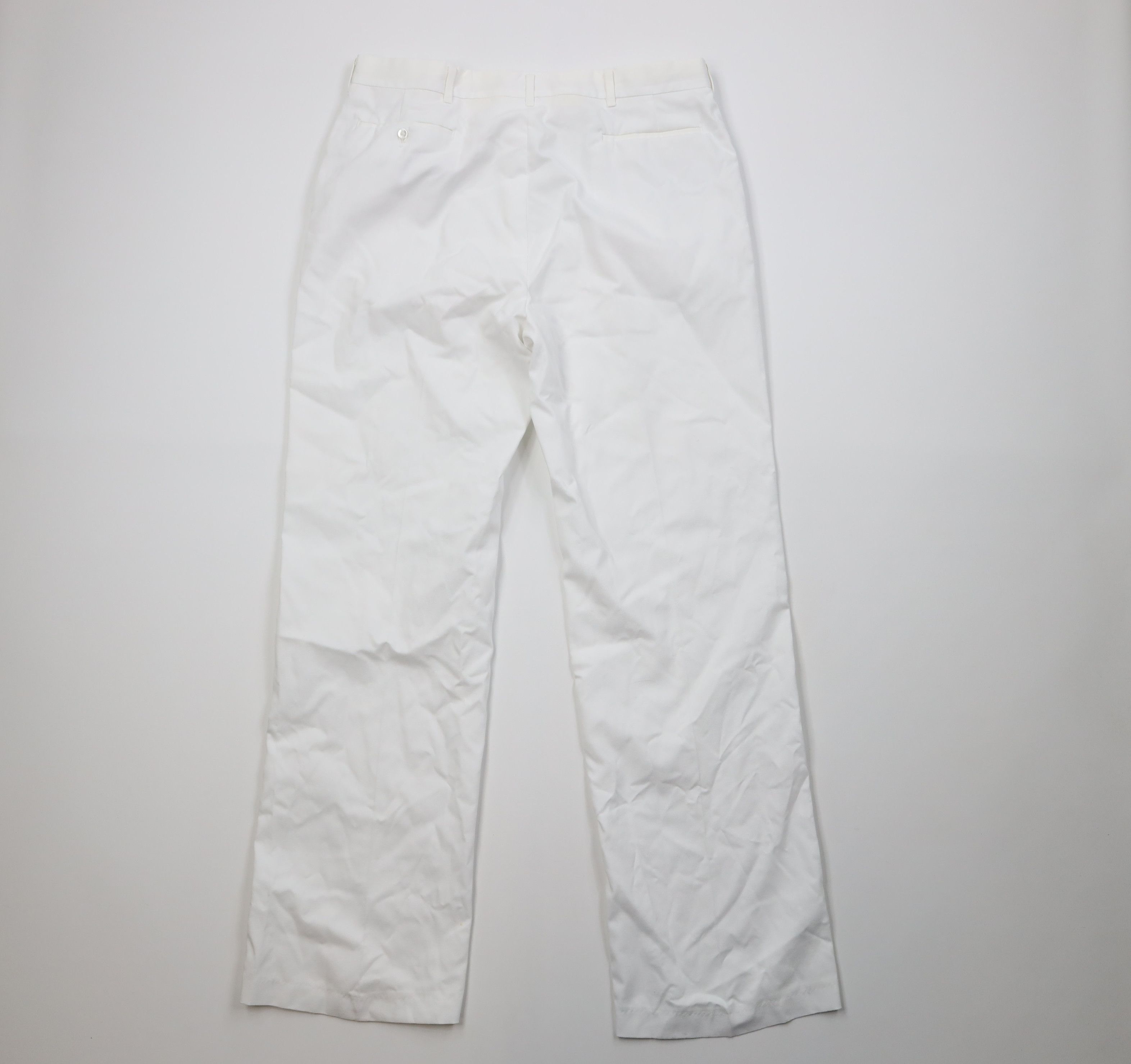 Vintage Vintage 70s Streetwear Bell Bottoms Chino Pants White USA Size US 36 / EU 52 - 9 Thumbnail