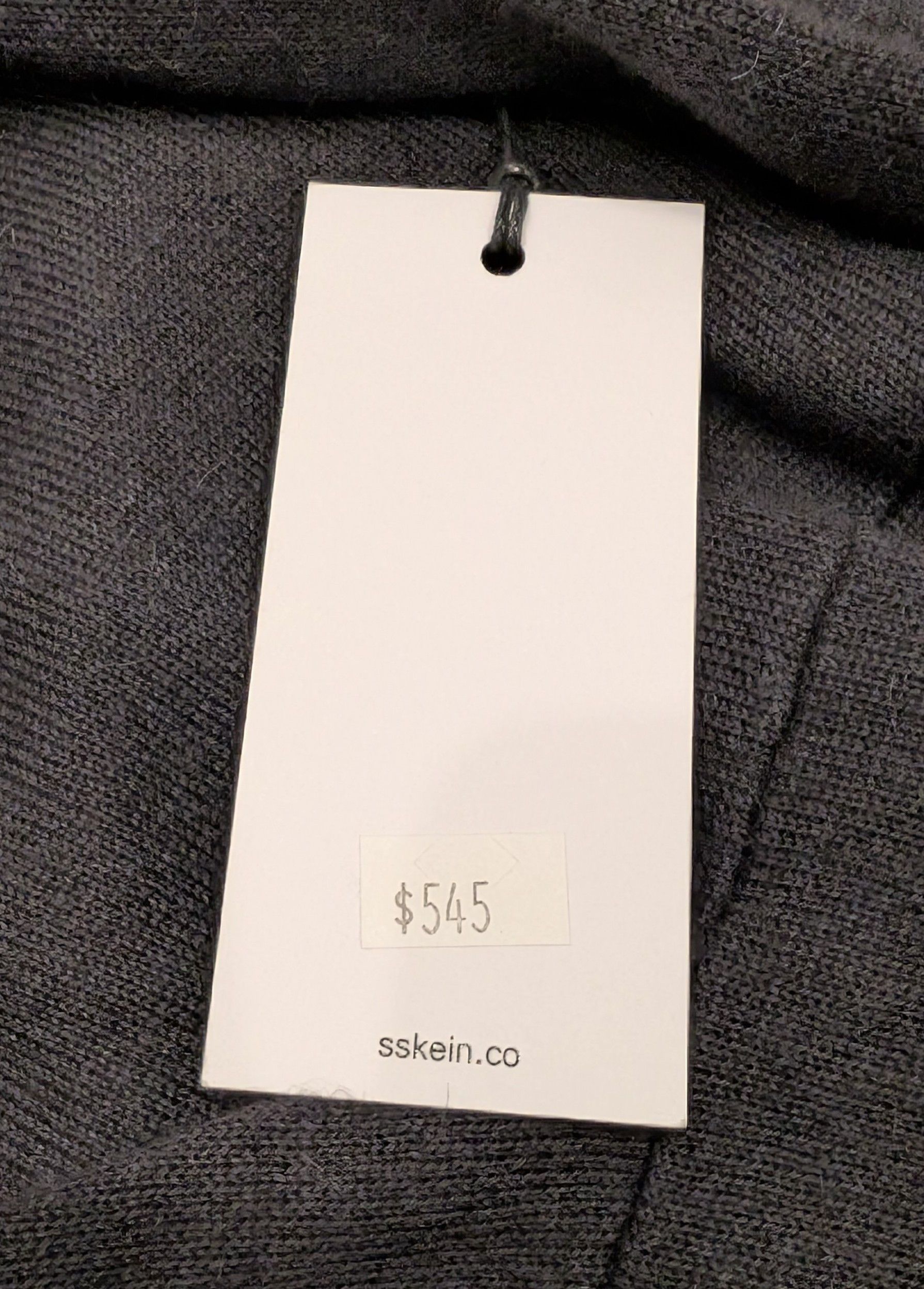 Other NWT SSKEIN Wrap Neck Alpaca Cotton Jumpsuit Made in Peru Size 27" / US 4 / IT 40 - 6 Thumbnail