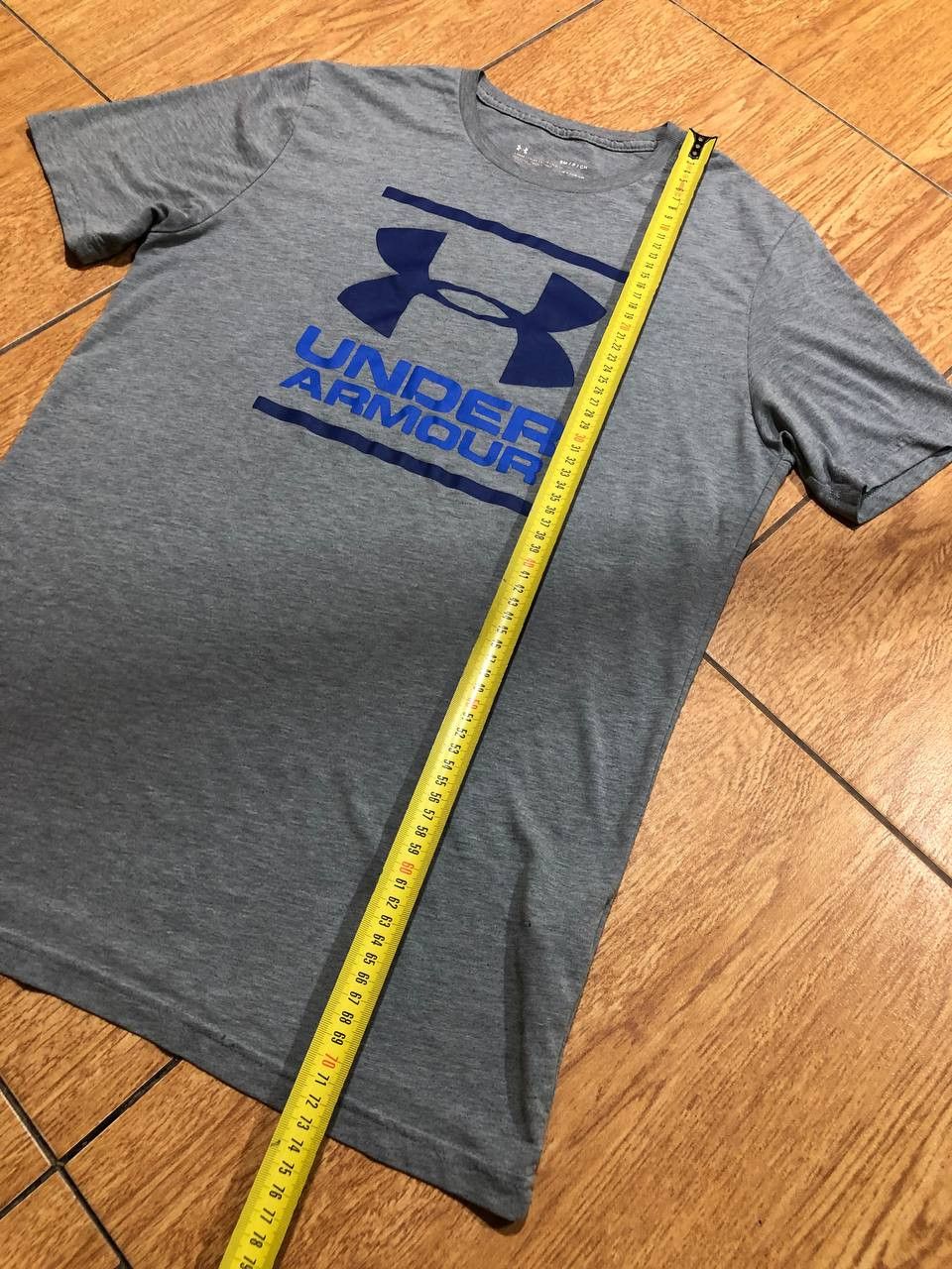Under Armour Under Armour Shirt Adult Gray Graphic Logo Short Sleeve Size US S / EU 44-46 / 1 - 8 Thumbnail