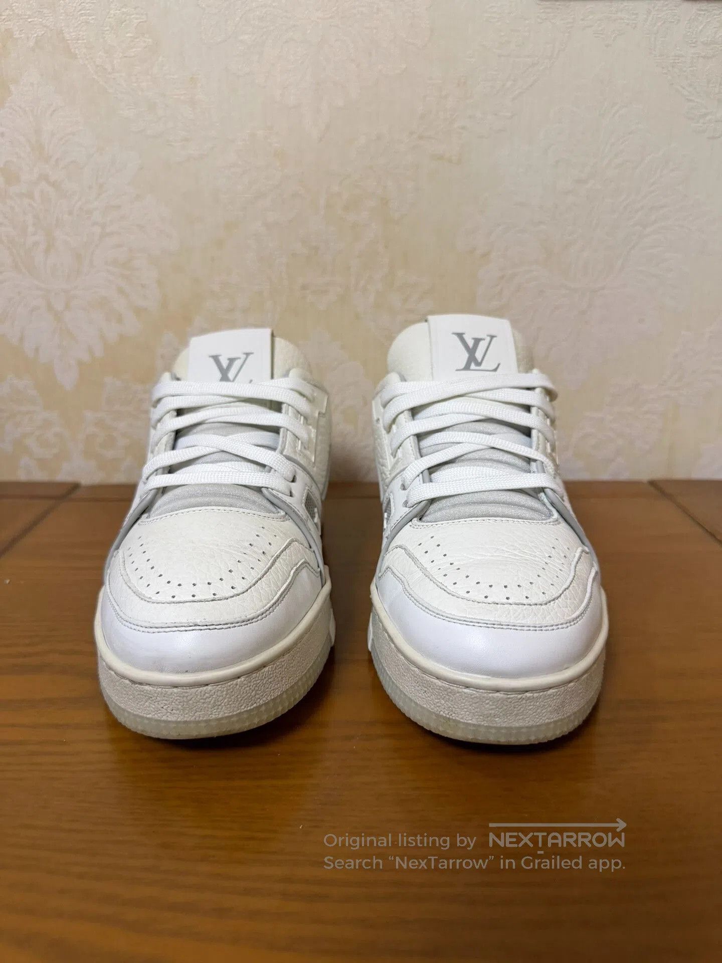 Louis Vuitton LV Trainer White Cement. Size US 6.5 / IT 36.5 - 2 Thumbnail
