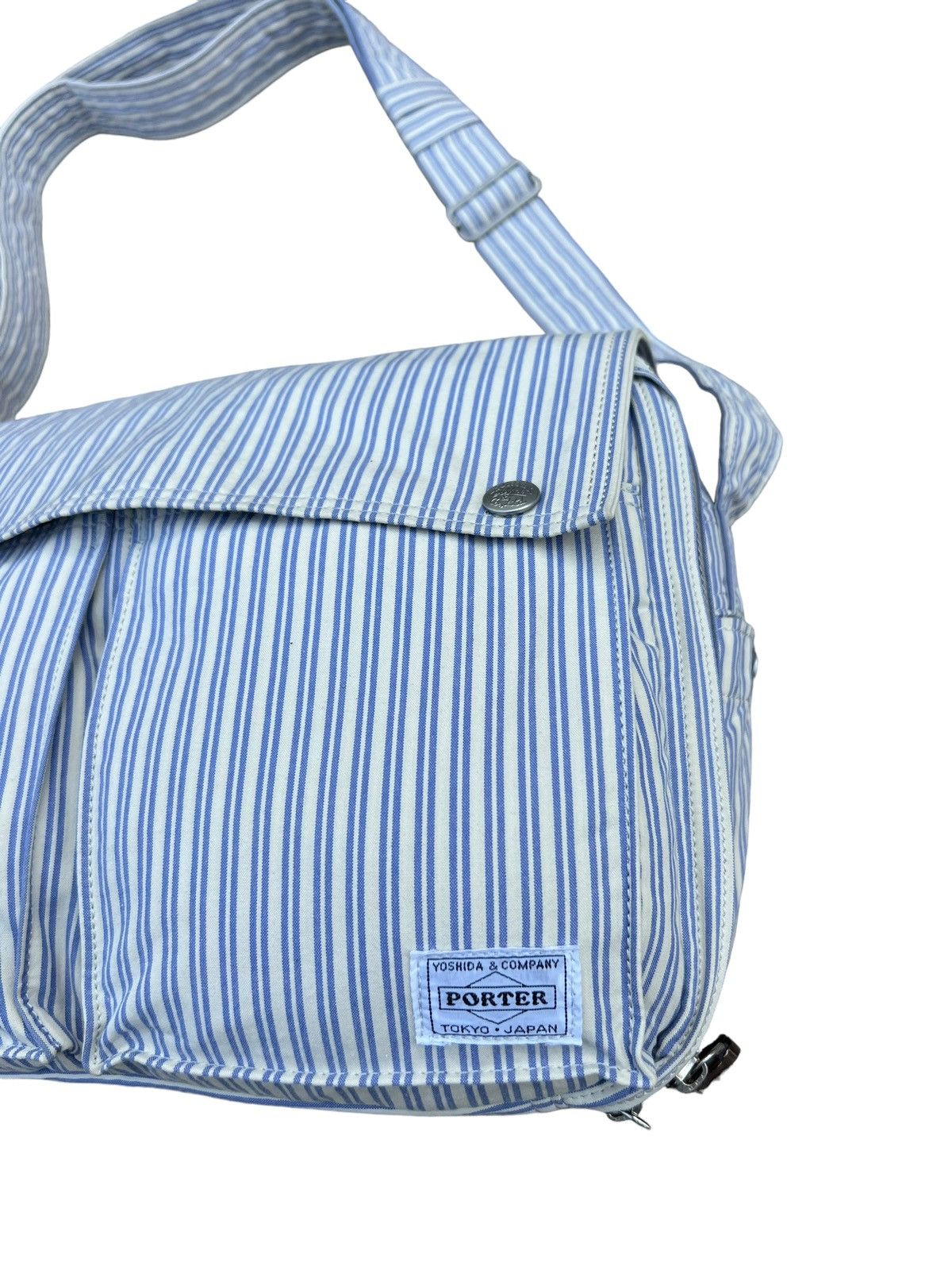 Porter Porter Yoshida The 70th Anniversary Striped Messager Bag Size ONE SIZE - 8 Thumbnail