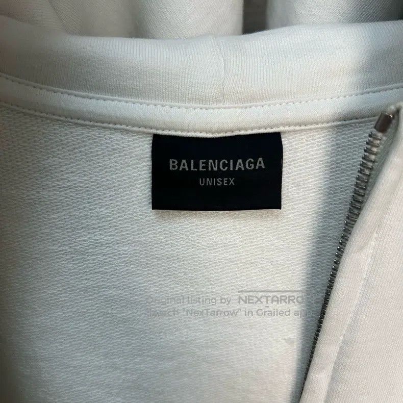 Balenciaga Balenciaga Energy-Saving Symbol Zip-up Jacket, Size S Size US S / EU 44-46 / 1 - 3 Thumbnail