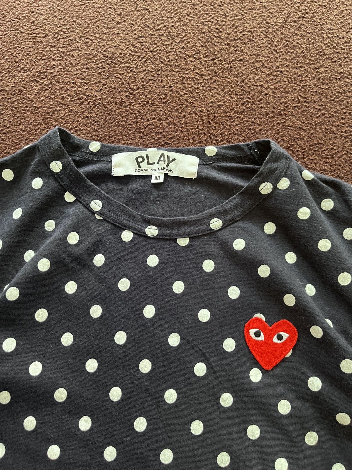 Comme des Garcons 🖤Comme des Garcons Play Polkadot❤️ Size US M / EU 48-50 / 2 - 2 Thumbnail