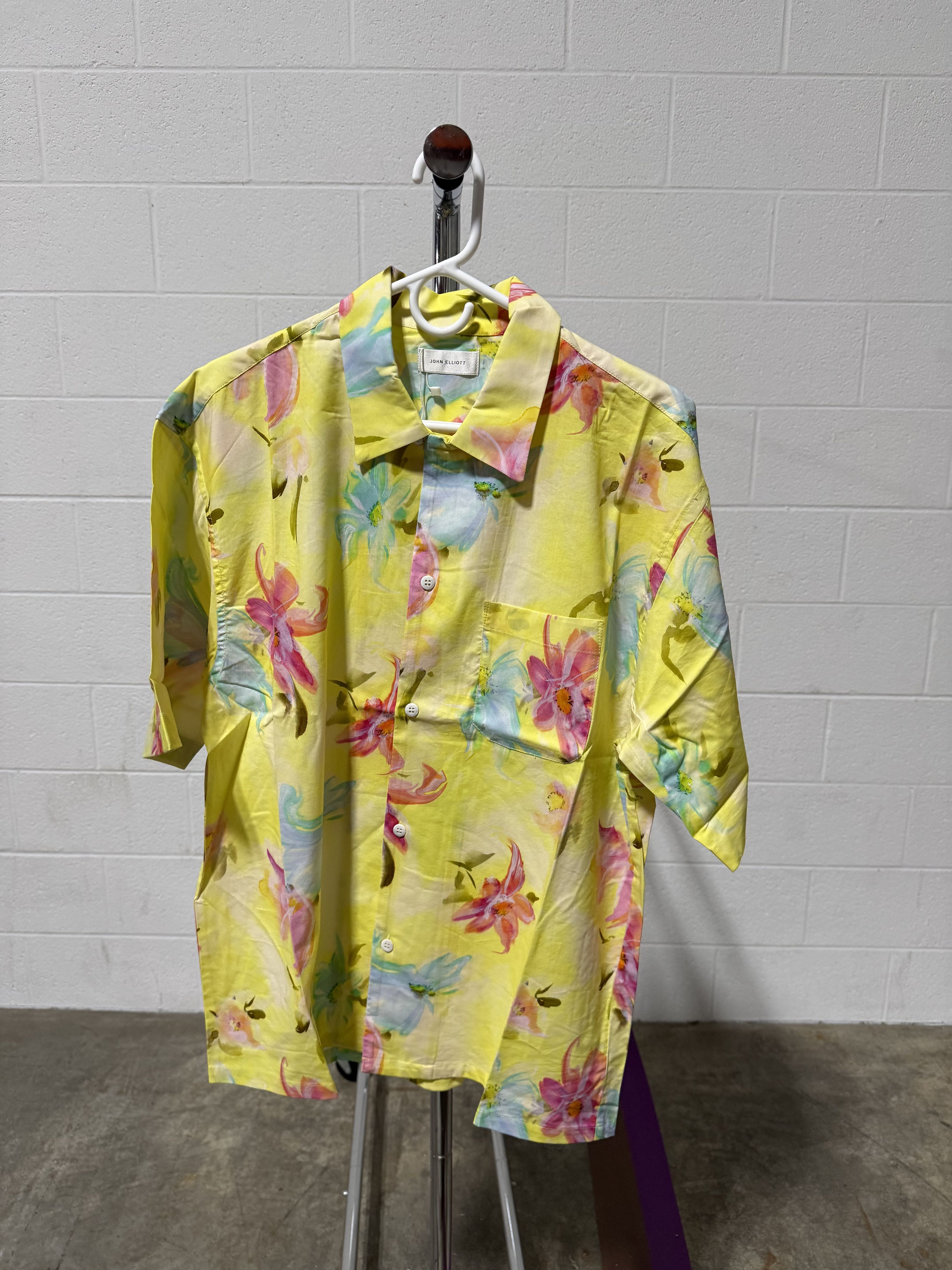 John Elliott John Elliott Camp Shirt 'Twisted Sun' Size US L / EU 52-54 / 3 - 1 Thumbnail