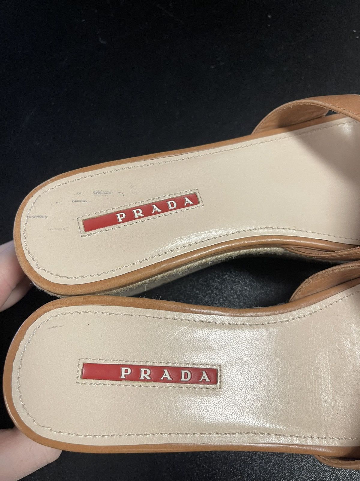 Prada Size 6.5US/36.5 - Prada Platforms Leather Straps Size US 6.5 / IT 36.5 - 5 Thumbnail