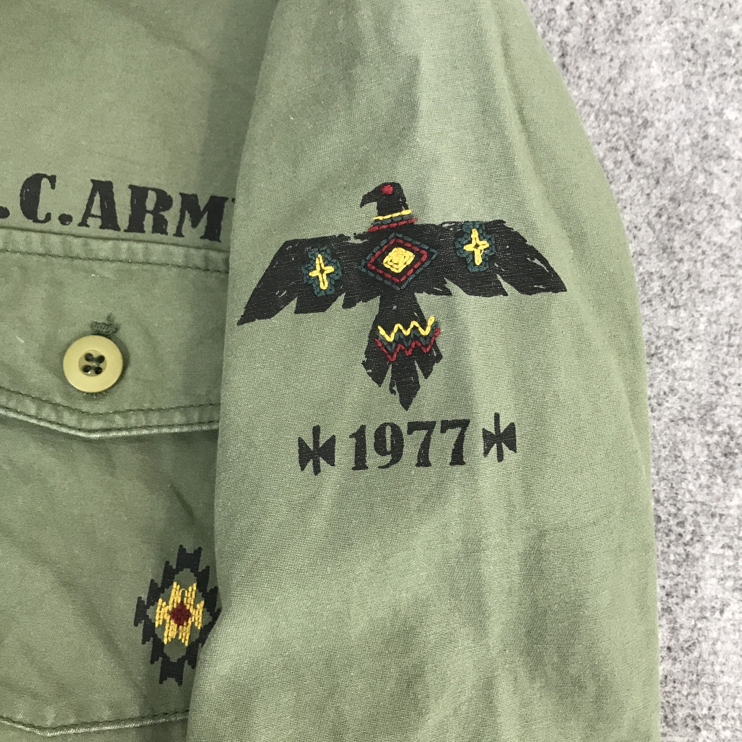Japanese Brand T.C Army Button Up Jacket Size US M / EU 48-50 / 2 - 11 Thumbnail
