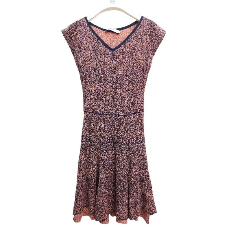 Dior Dior Multi-Color Wool Dot Mini Dress 0089 Size XS / US 0-2 / IT 36-38 - 1 Thumbnail