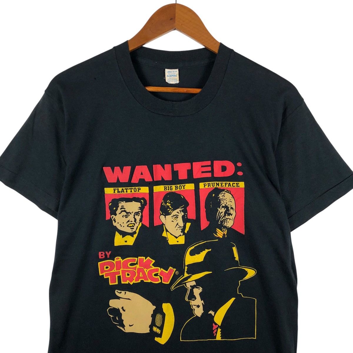 Vintage DICK TRACY Comic Hero Movie Vintage T-Shirt Size US L / EU 52-54 / 3 - 2 Thumbnail