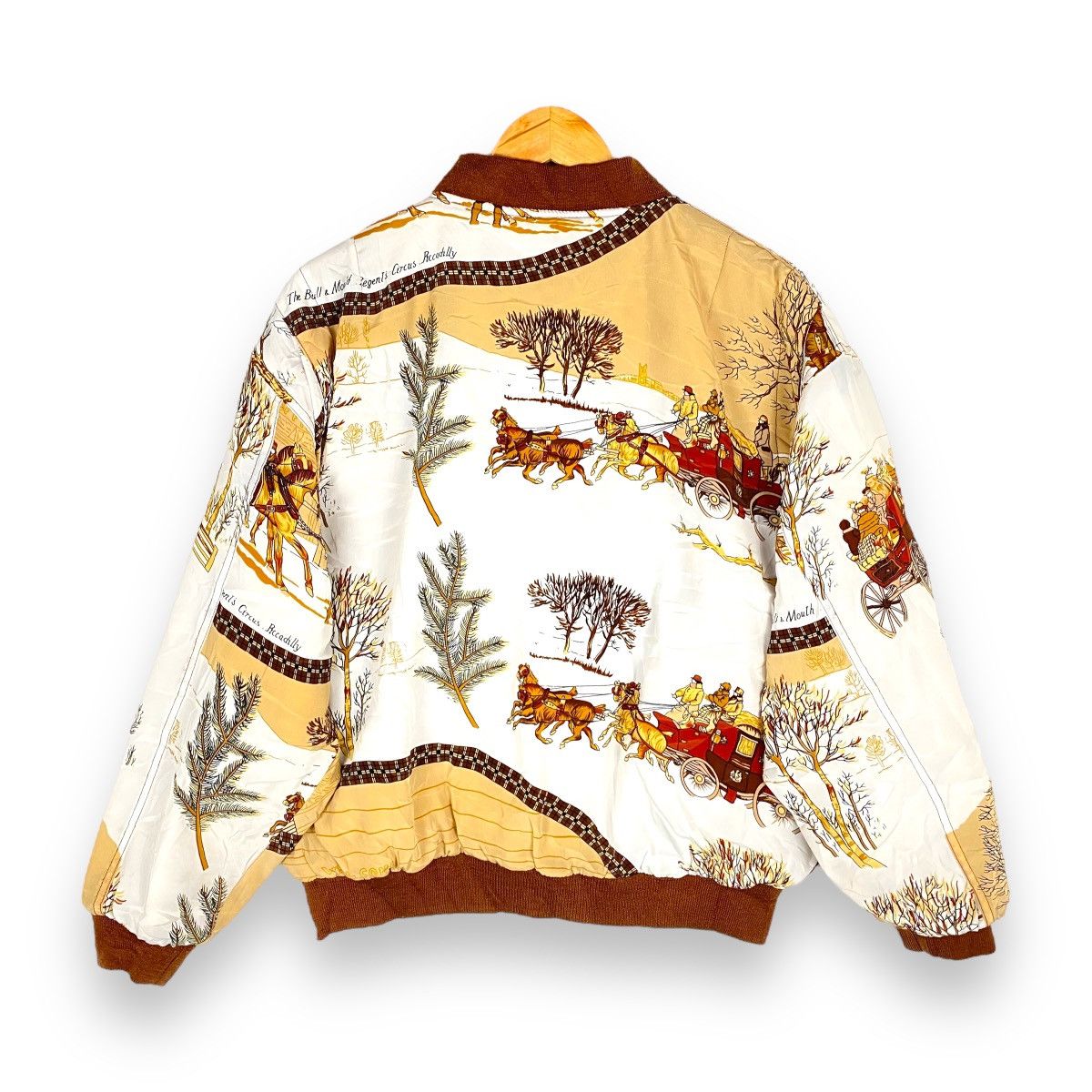 Vintage Vintage 80's HARLEM Original Styles Full Print Bomber Jacket Size US M / EU 48-50 / 2 - 5 Thumbnail