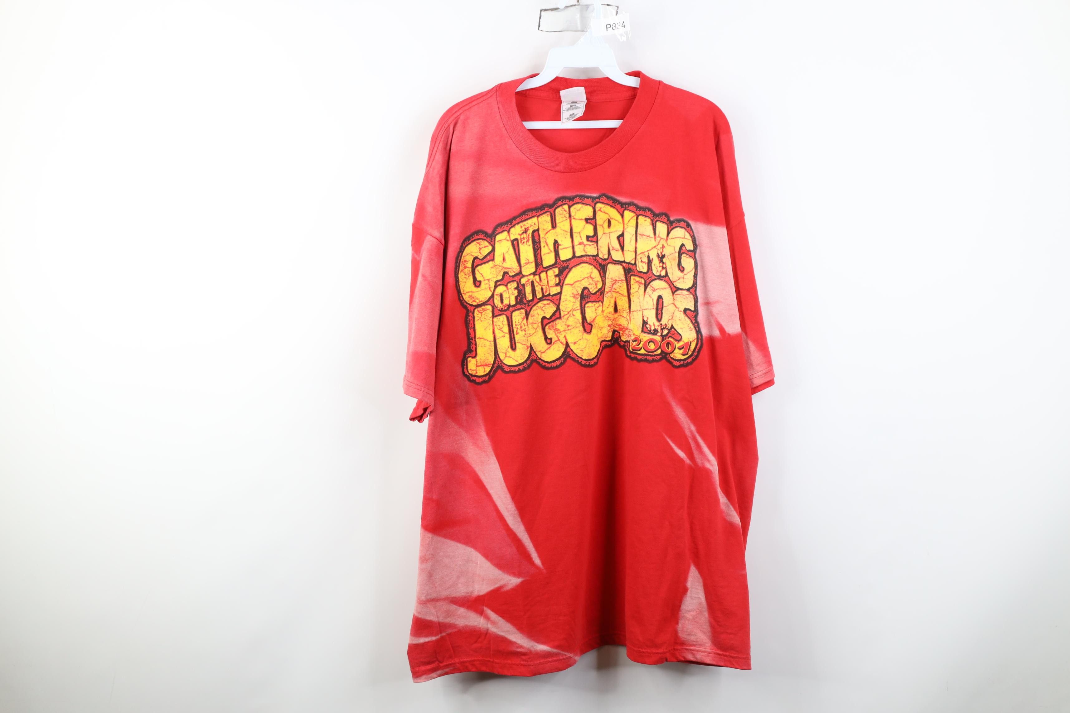 Vintage Vintage Gathering of the Juggalos ICP Insane Posse T-Shirt Size US XXL / EU 58 / 5 - 1 Thumbnail