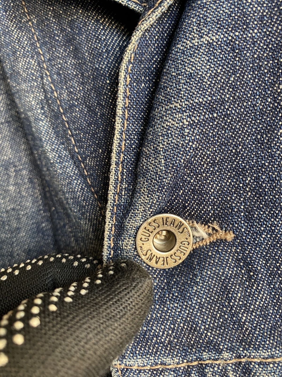 Guess Vintage GUESS Denim Jacket Made in USA Blue Jean Jacket Size US M / EU 48-50 / 2 - 13 Thumbnail