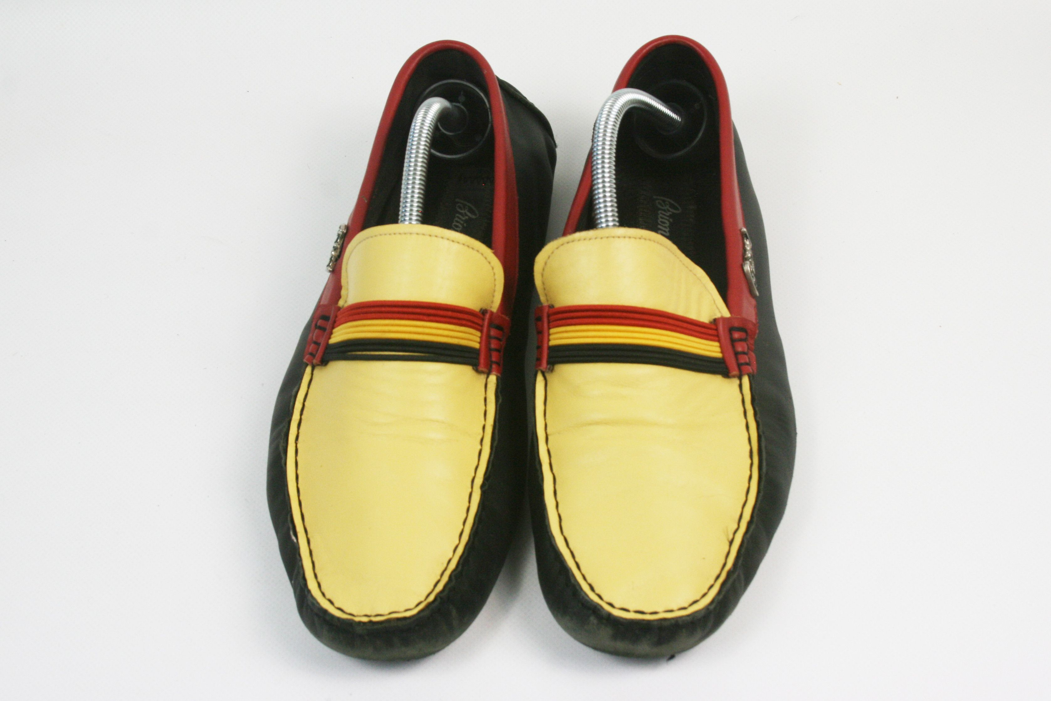 Brioni 00S Leather Logo Loafers Vintage Size US 9 / EU 42 - 6 Thumbnail
