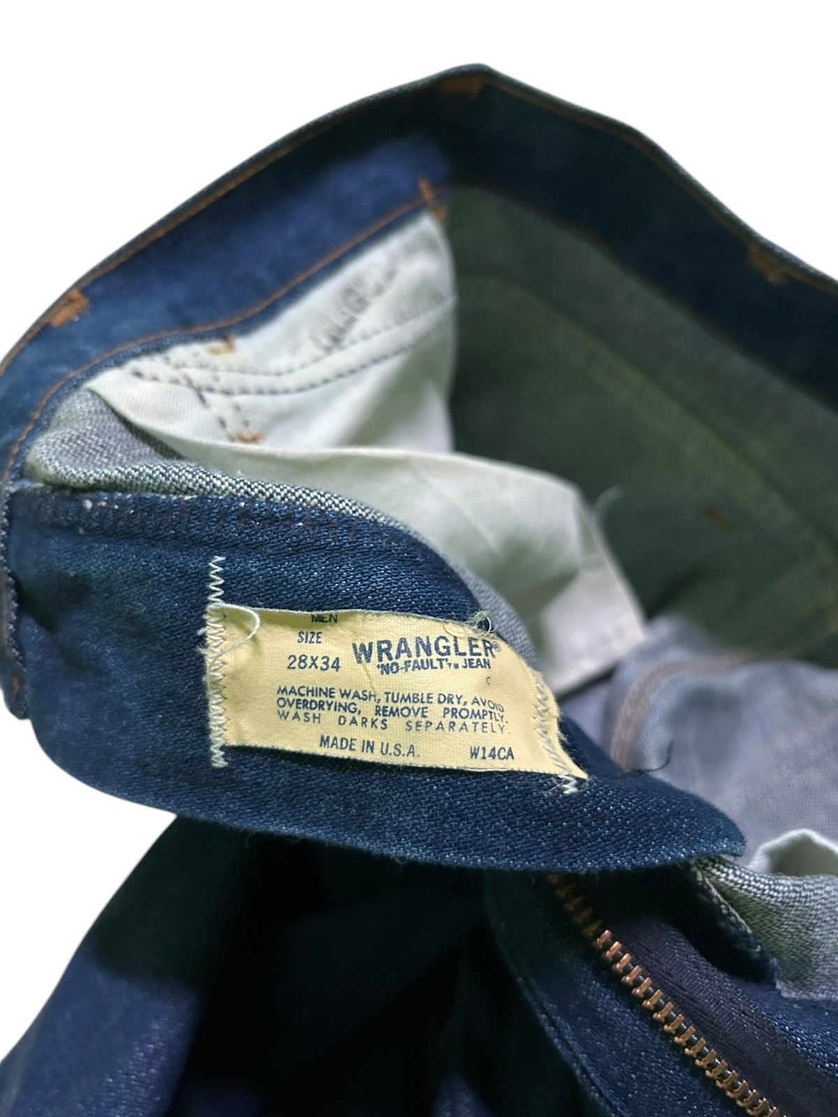Japanese Brand × Kapital × Vintage Flare Wrangler Vintage Made Usa Denim Jeans Size US 26 / EU 42 - 7 Thumbnail