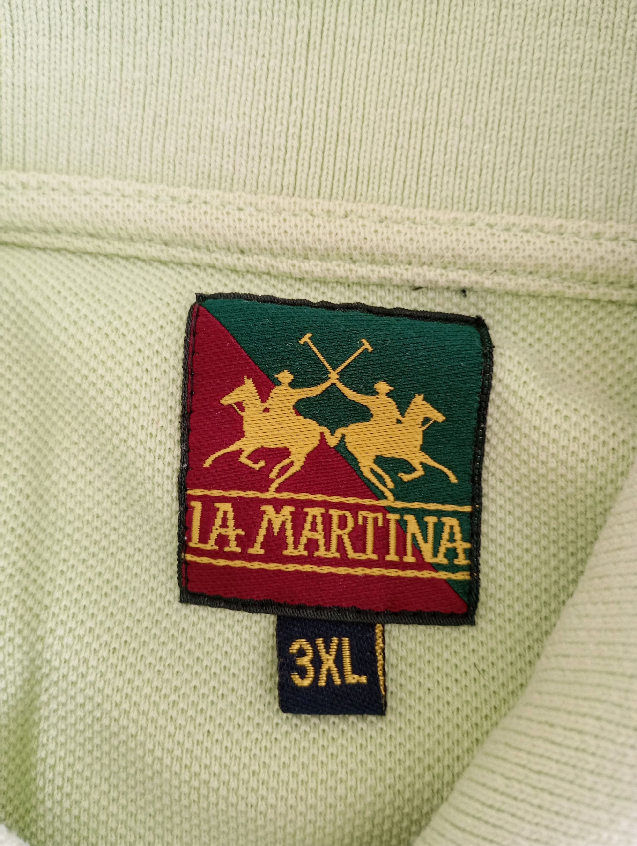 La Martina × Polo Ralph Lauren × Vintage La Martina Polo T-Shirt Rare Retro Size US XL / EU 56 / 4 - 5 Thumbnail