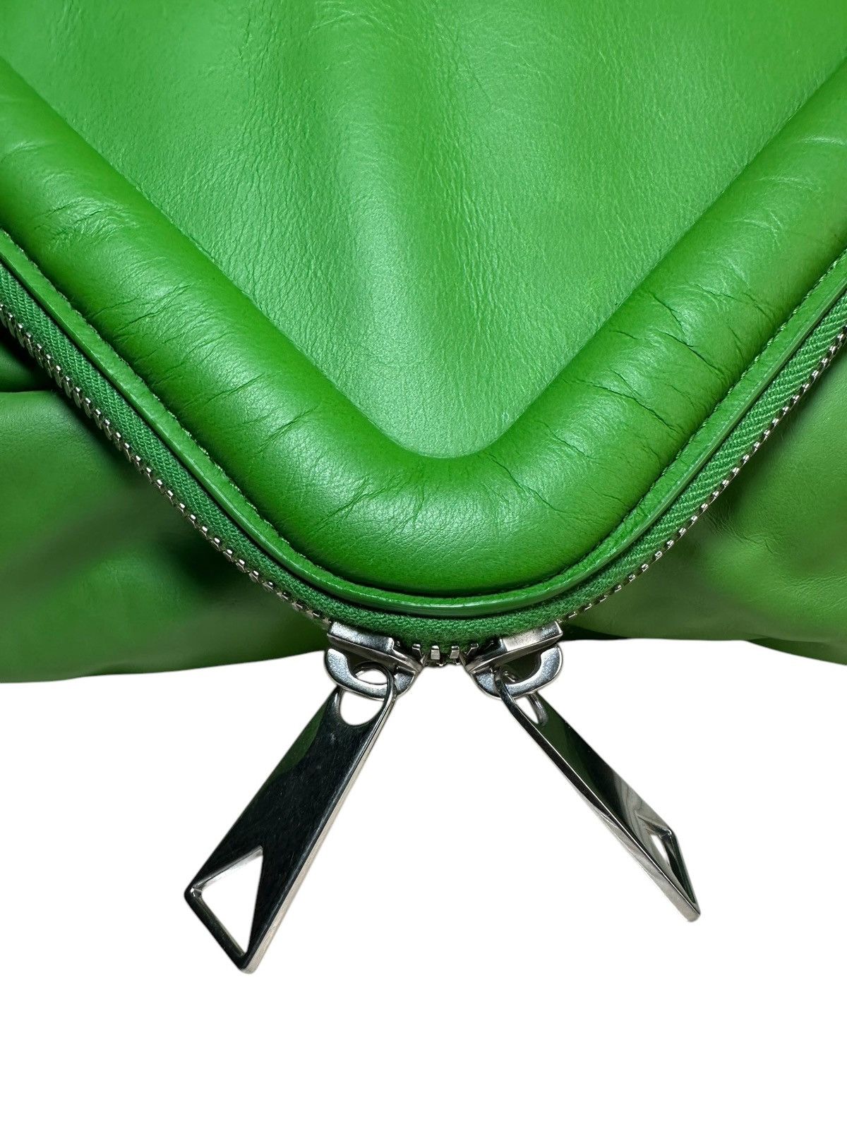 Bottega Veneta Bottega Veneta Green Leather Belt Bag – Made in Italy Size ONE SIZE - 4 Thumbnail