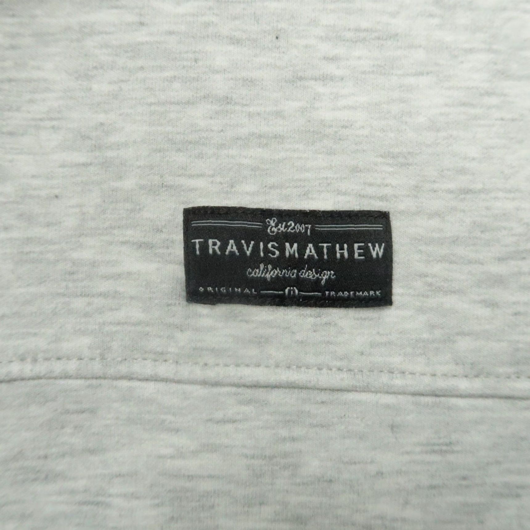 TravisMathew Travis Mathew Jacket Mens Small Gray Cash Out Full Zip Pockets Size US S / EU 44-46 / 1 - 4 Thumbnail