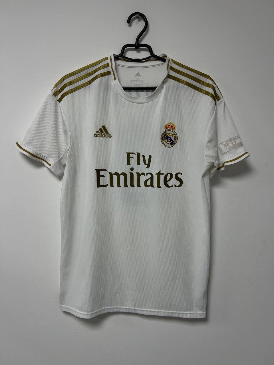 Adidas Real Madrid #9 Benzema 2019/2020 Home Football Shirt M Size US M / EU 48-50 / 2 - 6 Thumbnail