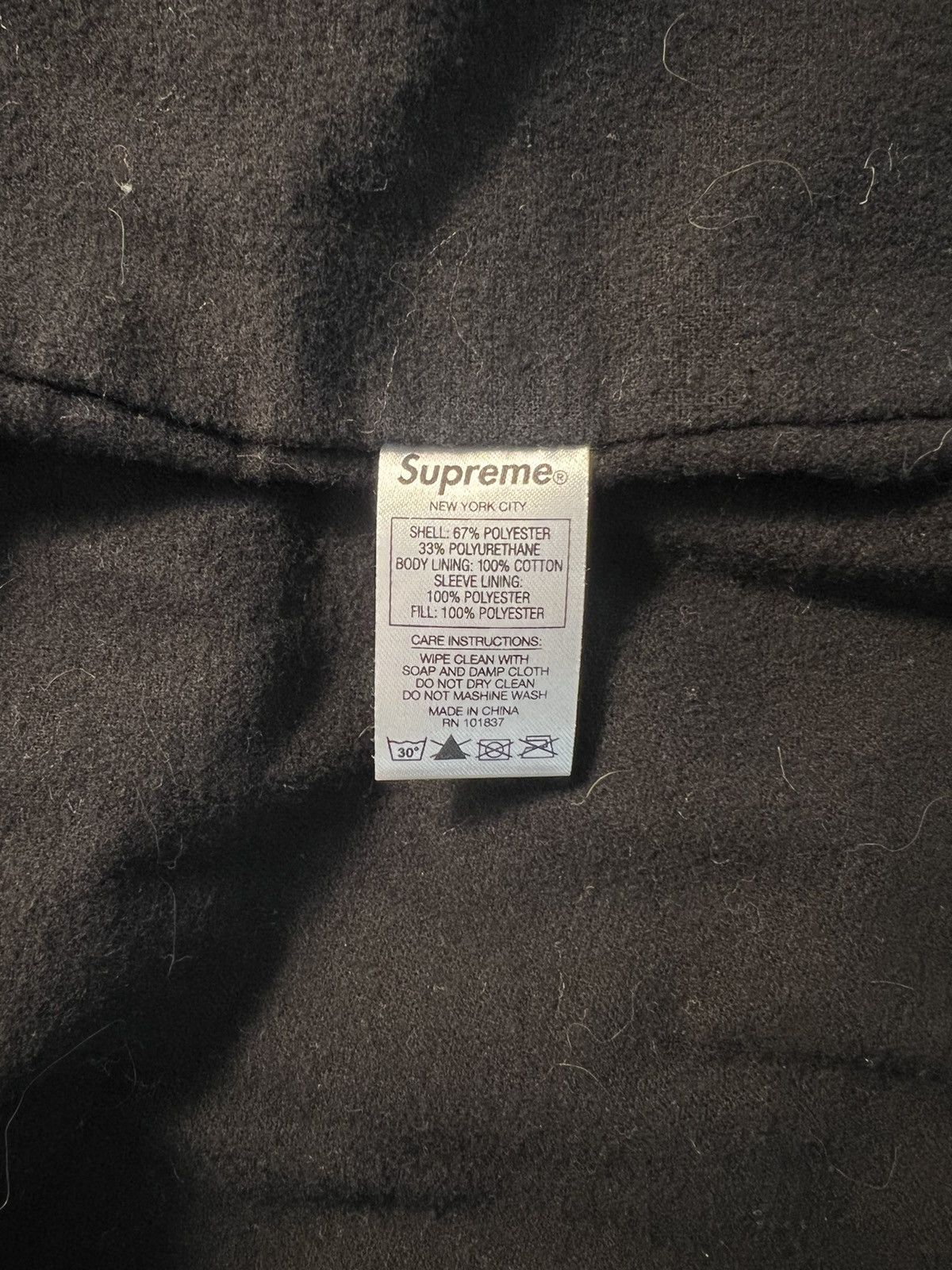 Supreme SS18 Supreme Quilted Patent Vinyl Chore Jacket Size US XL / EU 56 / 4 - 6 Thumbnail