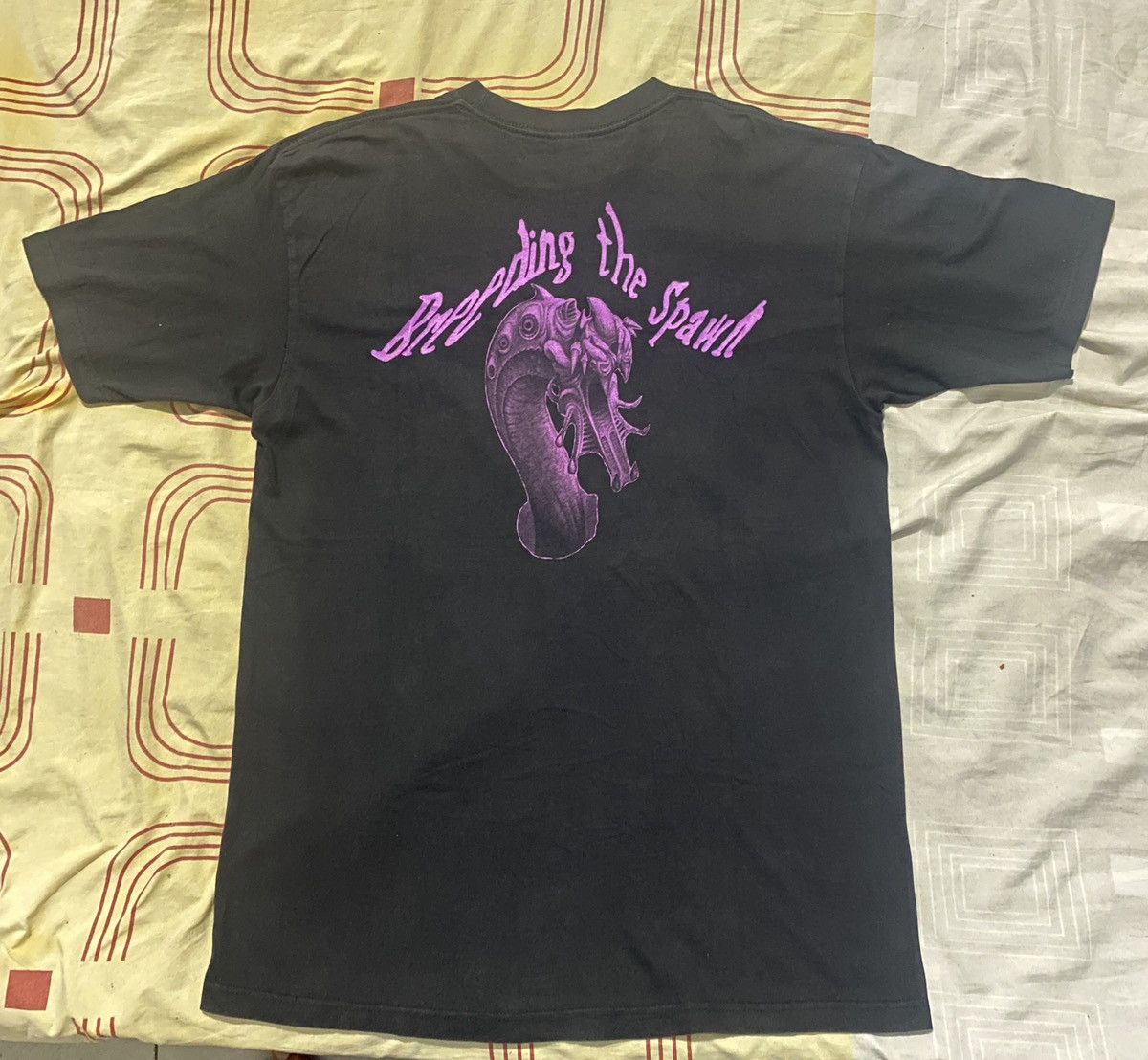 Band Tees Rare Vintage Suffocation Breeding The Spawn Brutal Band Tee Size US L / EU 52-54 / 3 - 6 Thumbnail
