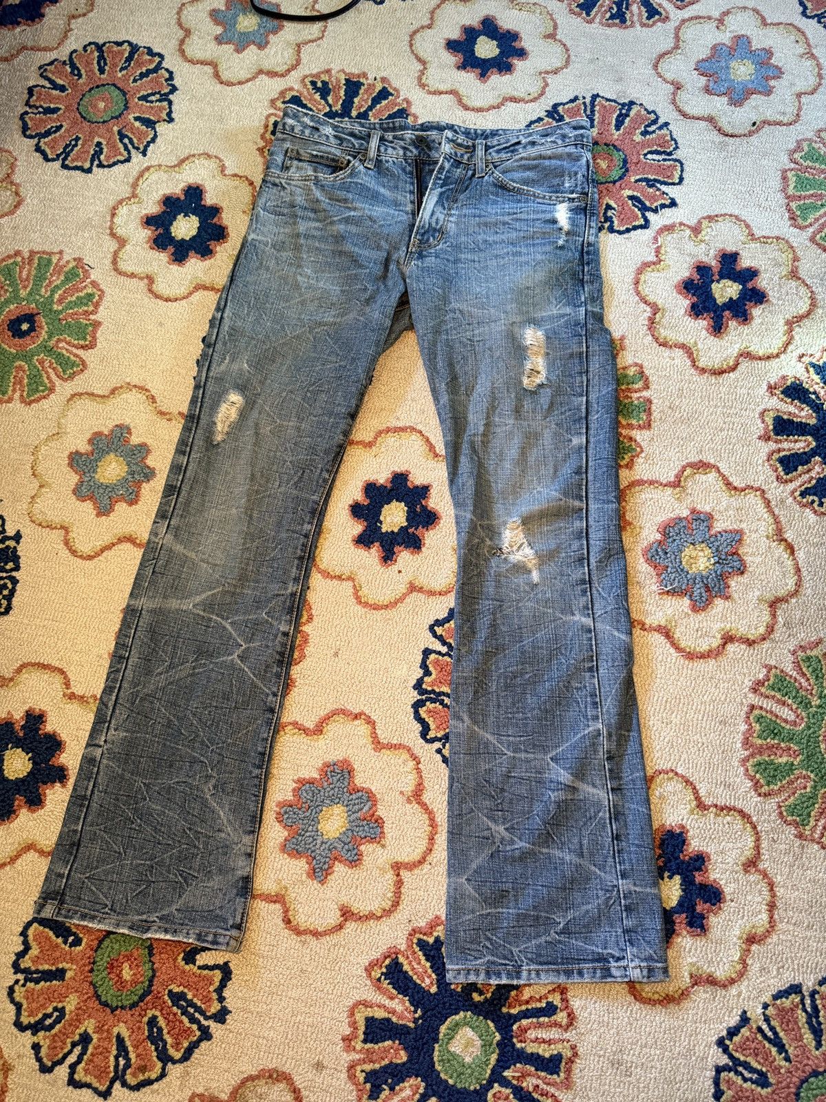 Japanese Brand Japanese Vintage Flaired Denim Size US 30 / EU 46 - 2 Thumbnail