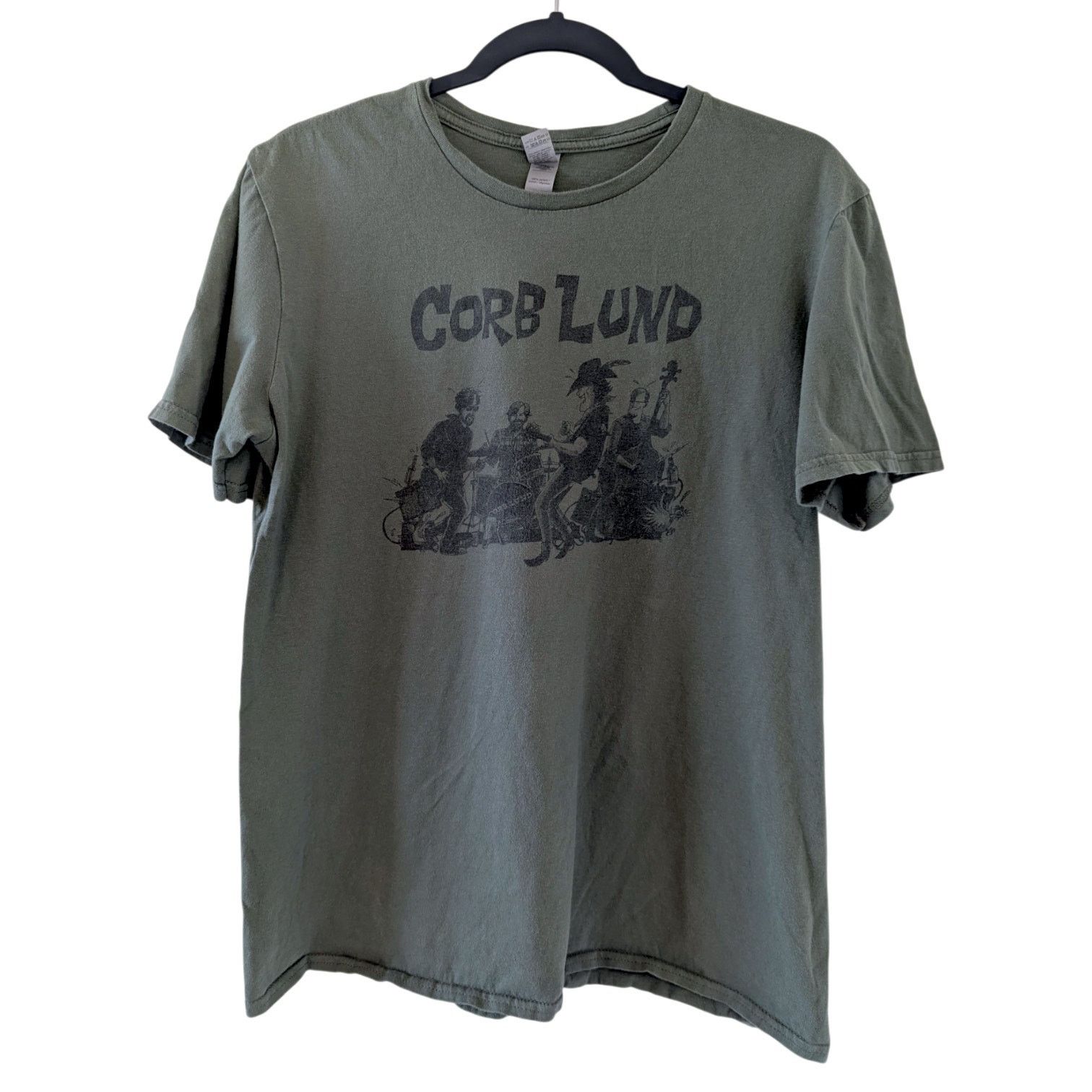 Gildan Corb Lund Canadian Western Band Green Gildan Tshirt Large Size US L / EU 52-54 / 3 - 1 Thumbnail
