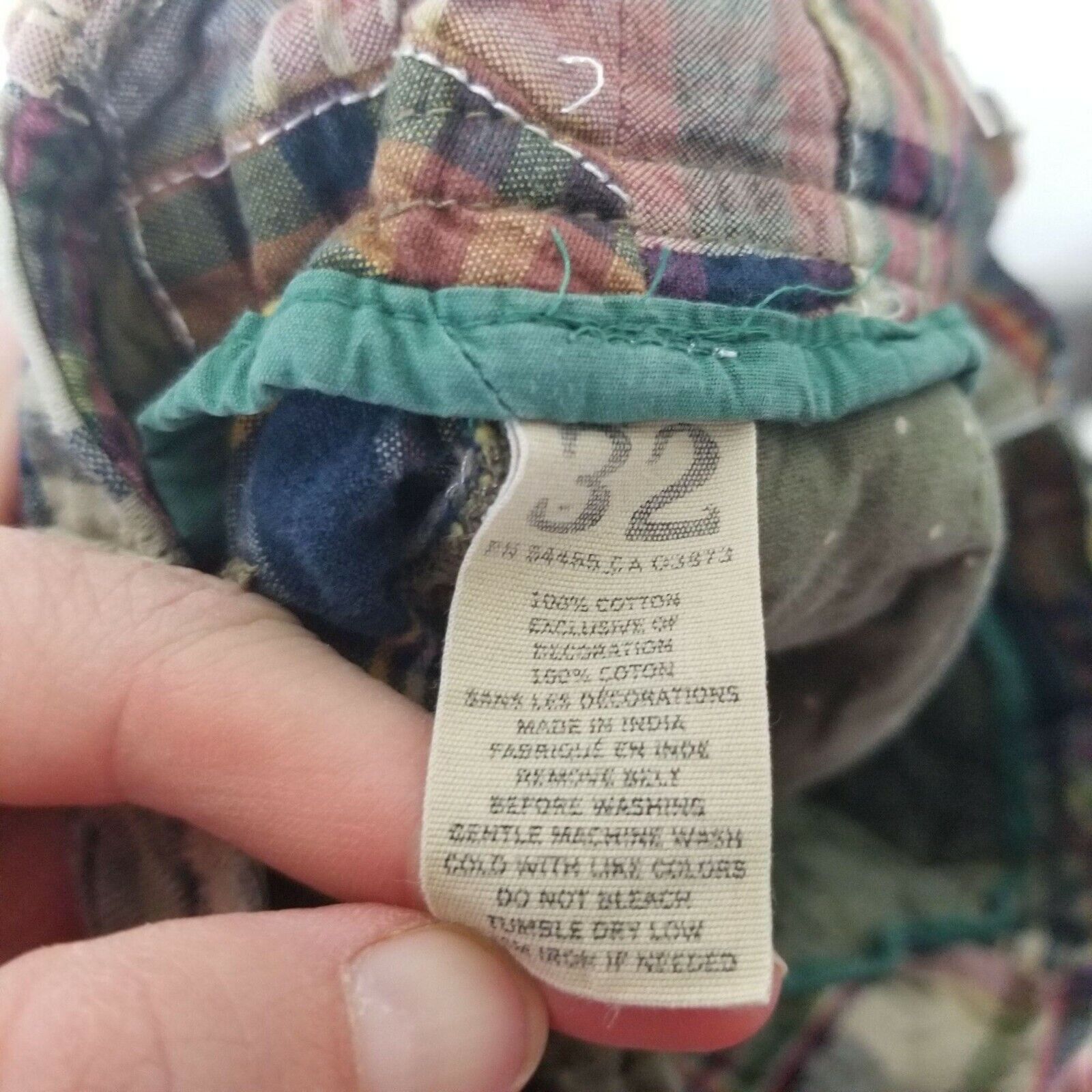 American Eagle Outfitters American Eagle Mens Madras Plaid Patchwork Shorts Size 32 Size US 32 / EU 48 - 9 Thumbnail