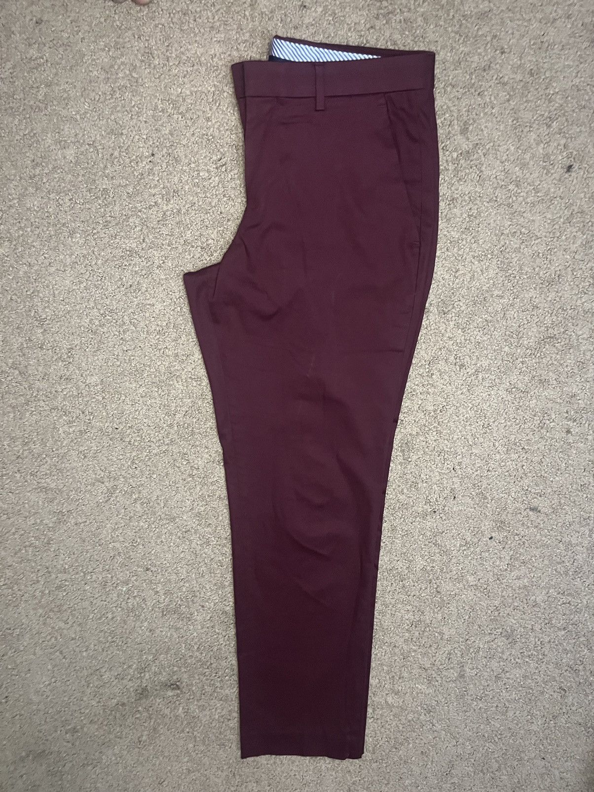 Express Burgunder express slim fit Size US 32 / EU 48 - 2 Thumbnail