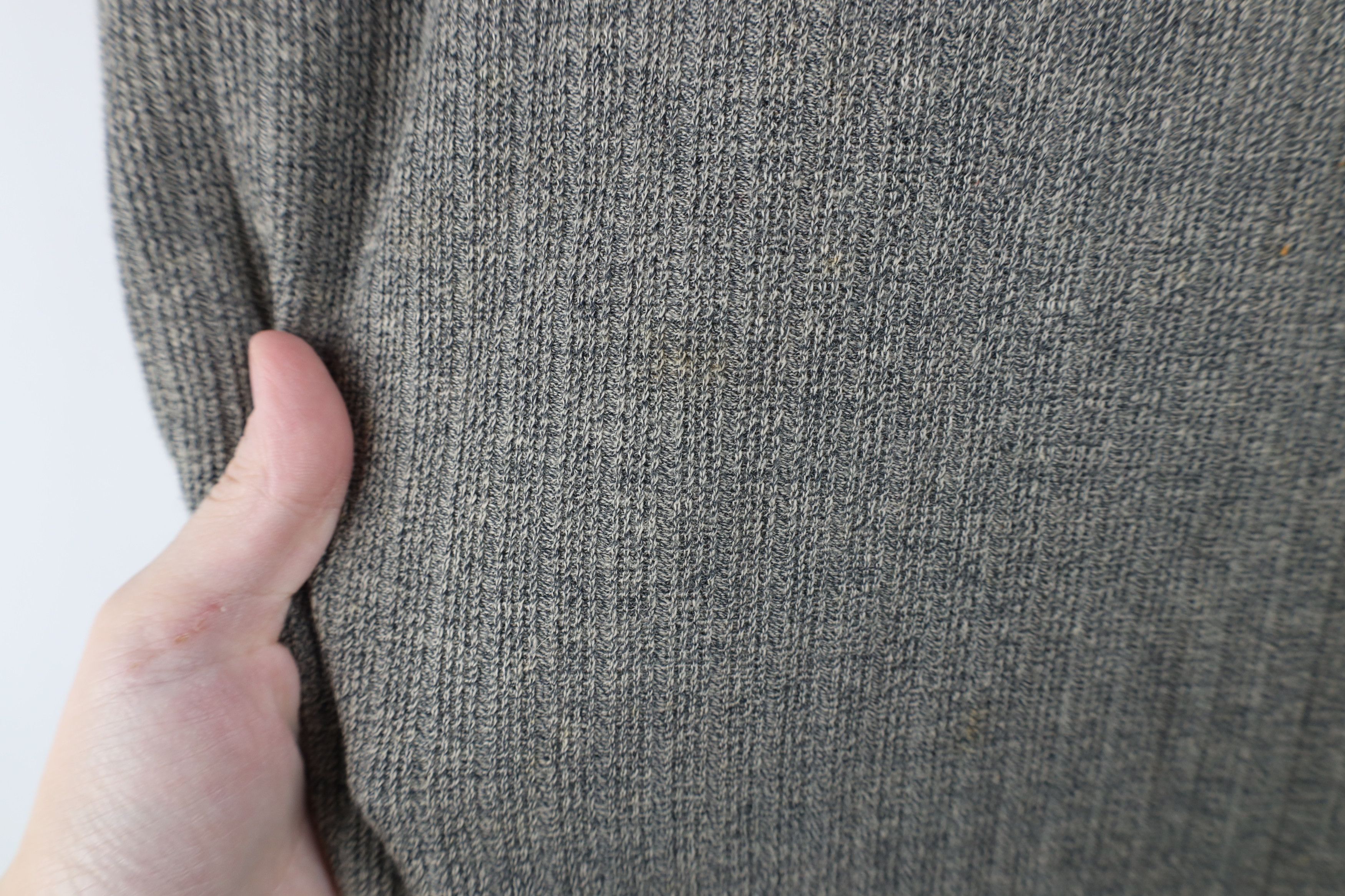 Vintage Vintage 90s Streetwear Knit Long Sleeve Henley T-Shirt Size US L / EU 52-54 / 3 - 6 Thumbnail