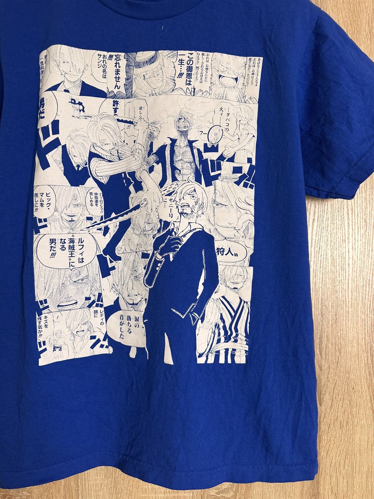 One Piece 🔥 RARE One Piece Sanji Jump Shueisha Manga T Shirt Anime Y2K Size US M / EU 48-50 / 2 - 3 Thumbnail