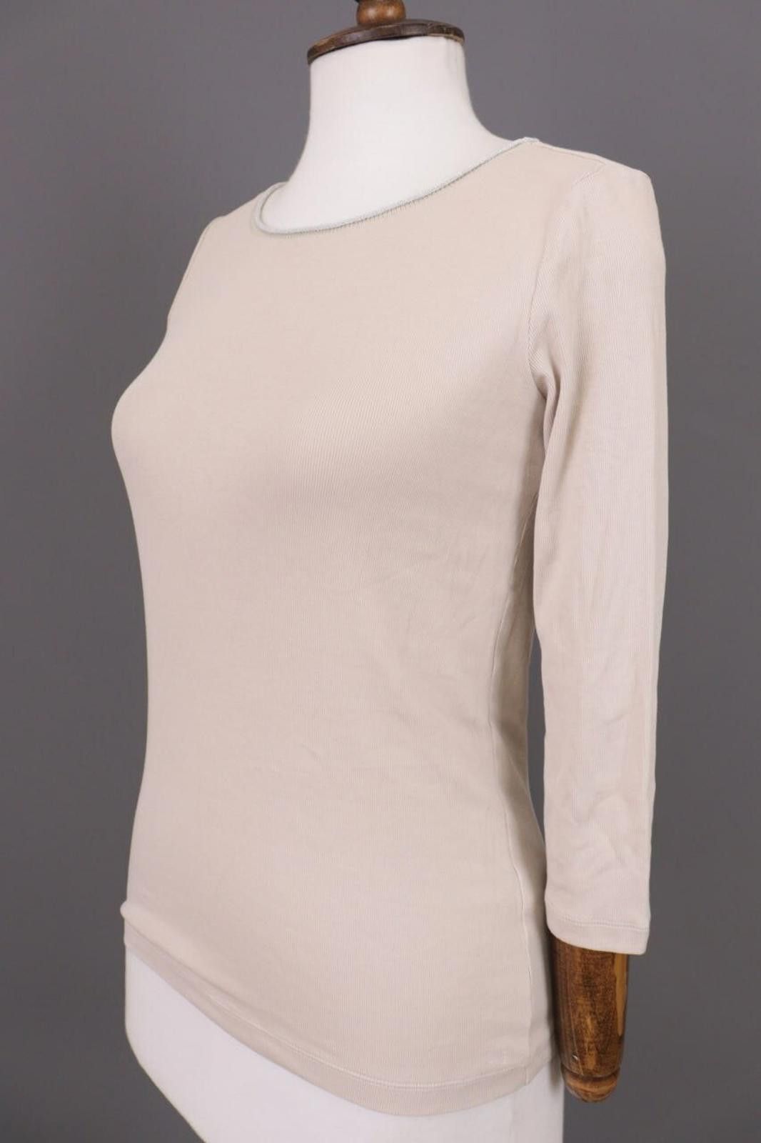 Designer Fabiana Filippi Summer Stretch Top Shirt Size XS I 40 / GB 8 Size XS / US 0-2 / IT 36-38 - 5 Thumbnail