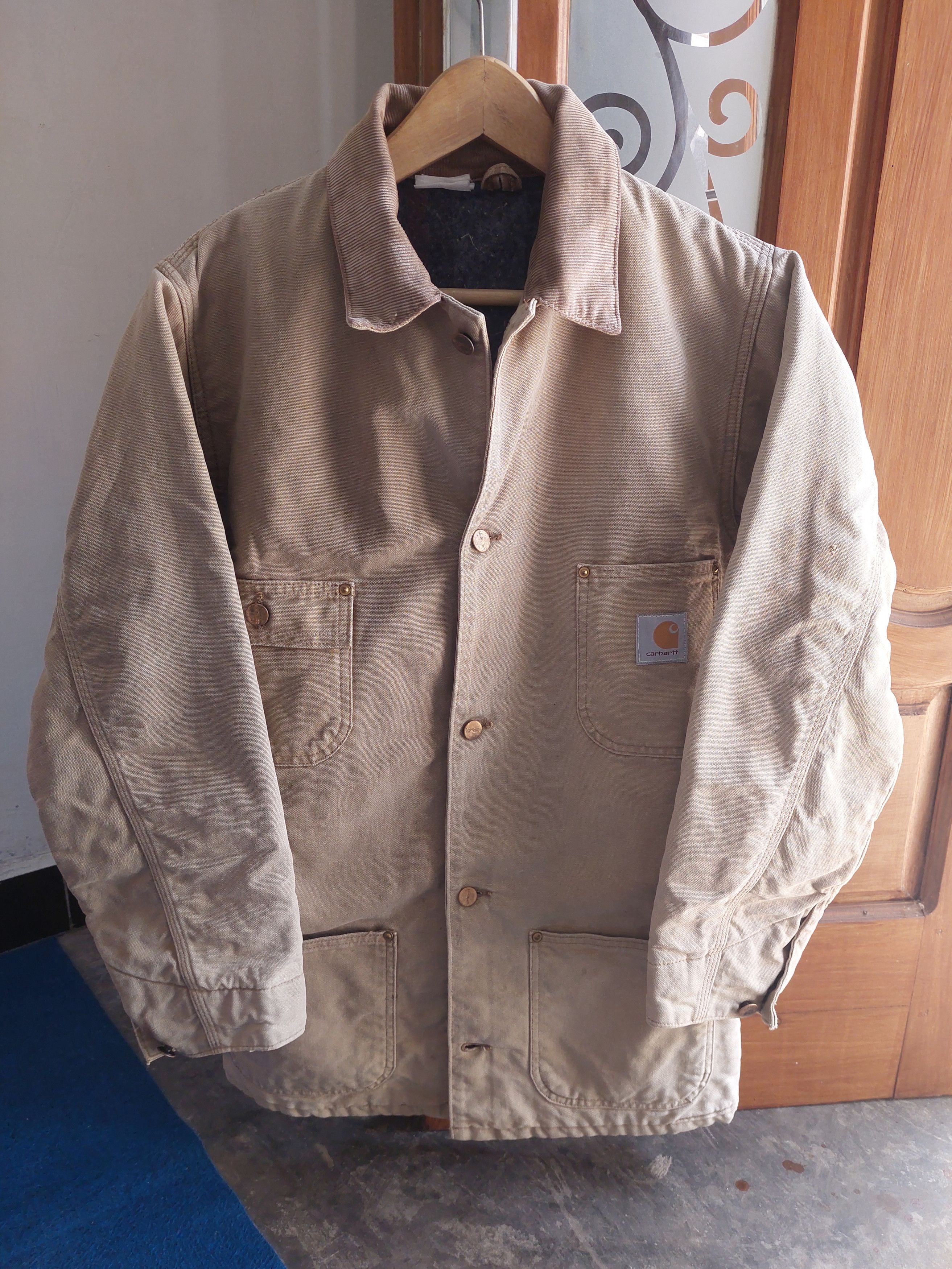 Carhartt Vintage carhartt jacket 80' blanket lined chore jacket Size US M / EU 48-50 / 2 - 4 Thumbnail