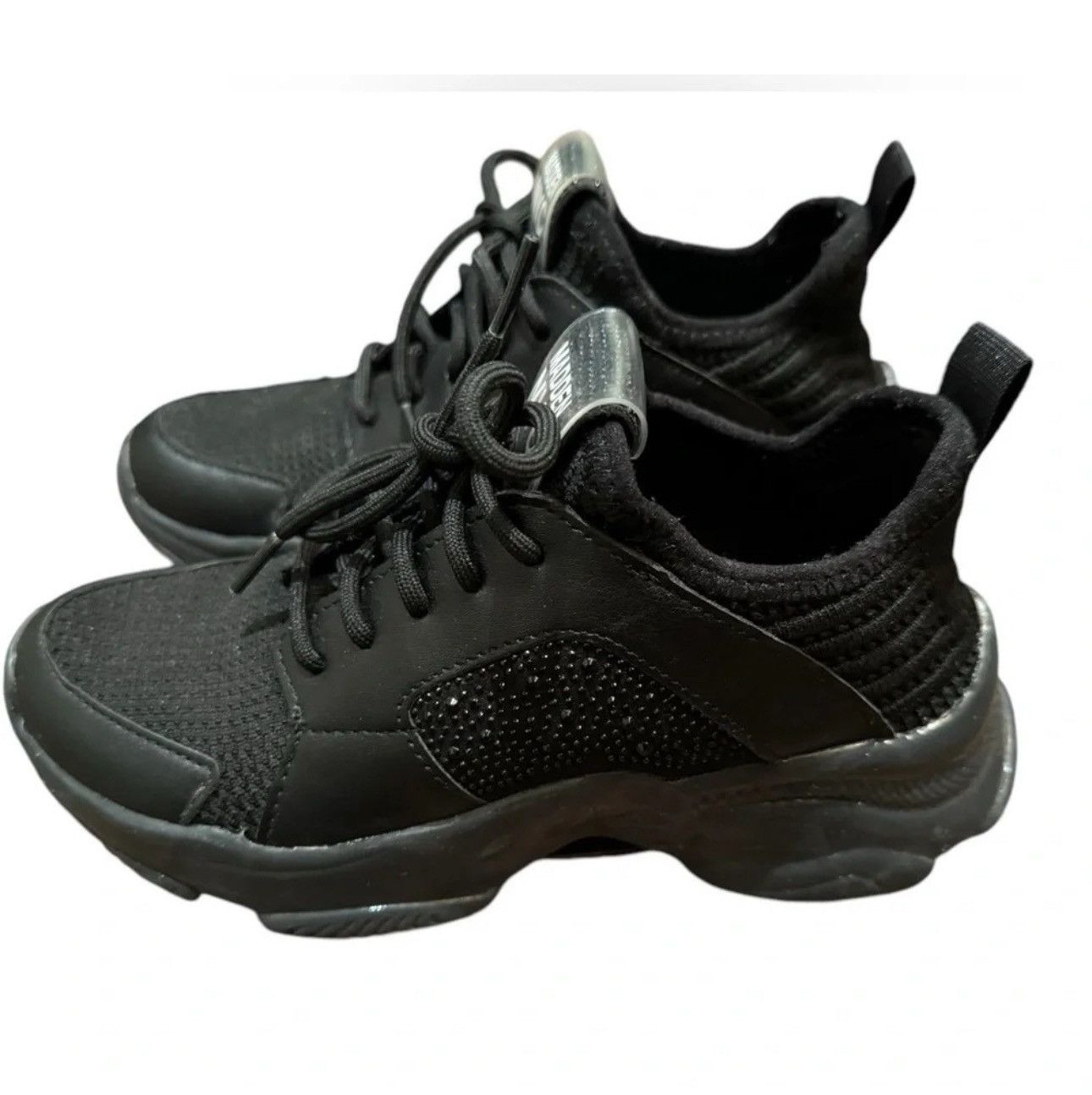 Designer × Steve Madden Madden NYC Vance Women's Rhinestone Athletic Sneakers SZ 6 Size US 6 / IT 36 - 11 Thumbnail